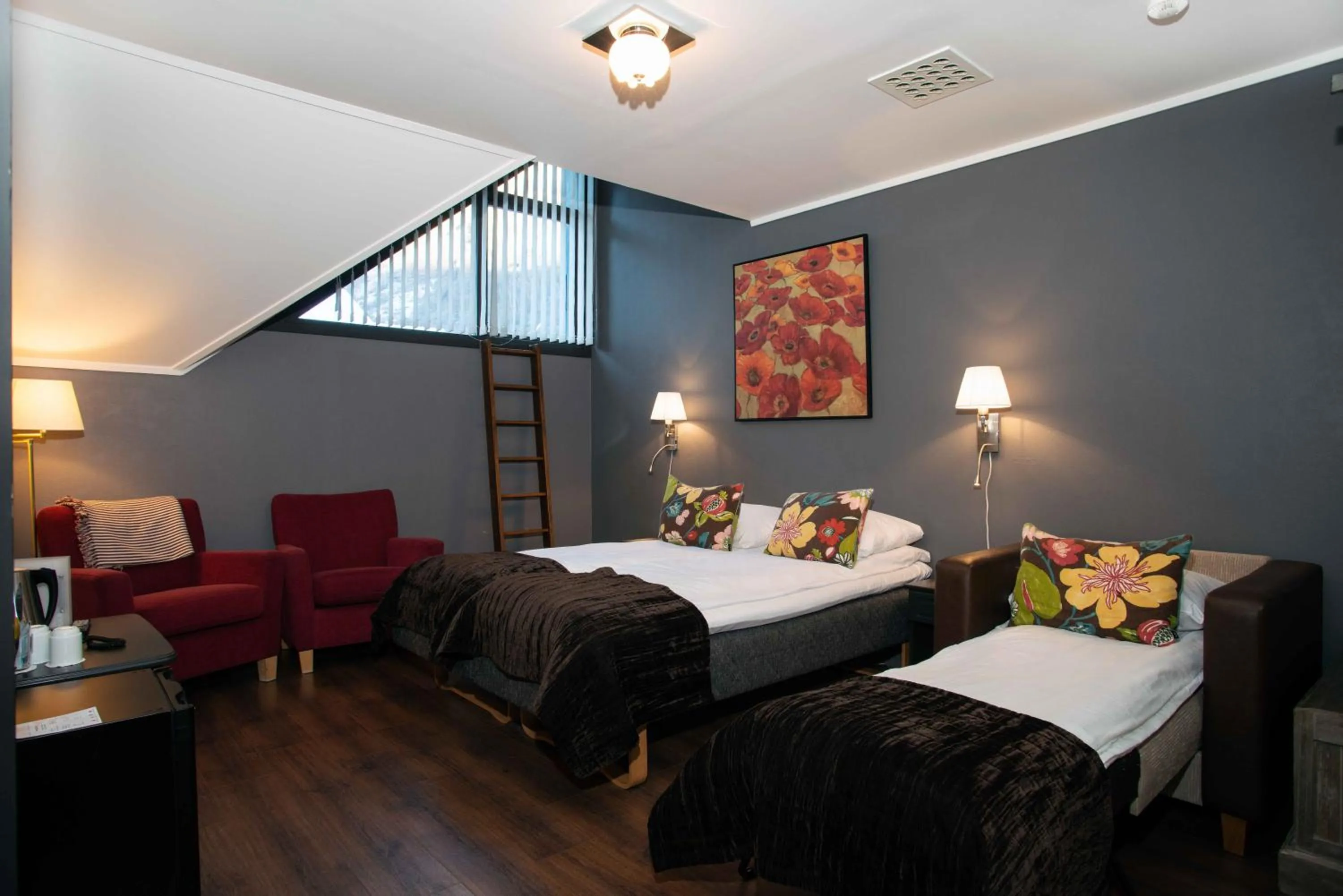 Bedroom, Bed in Flåmsbrygga Hotel