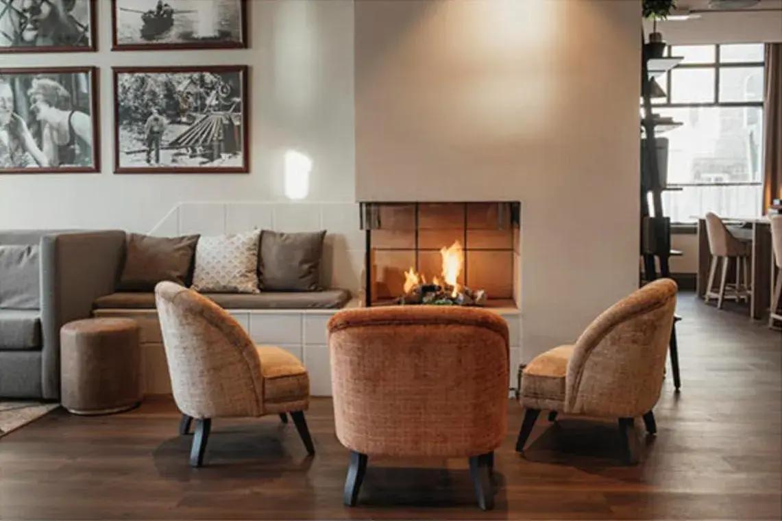 Lobby or reception in Home Hotel Amanda Lobby or reception in Home Hotel Amanda