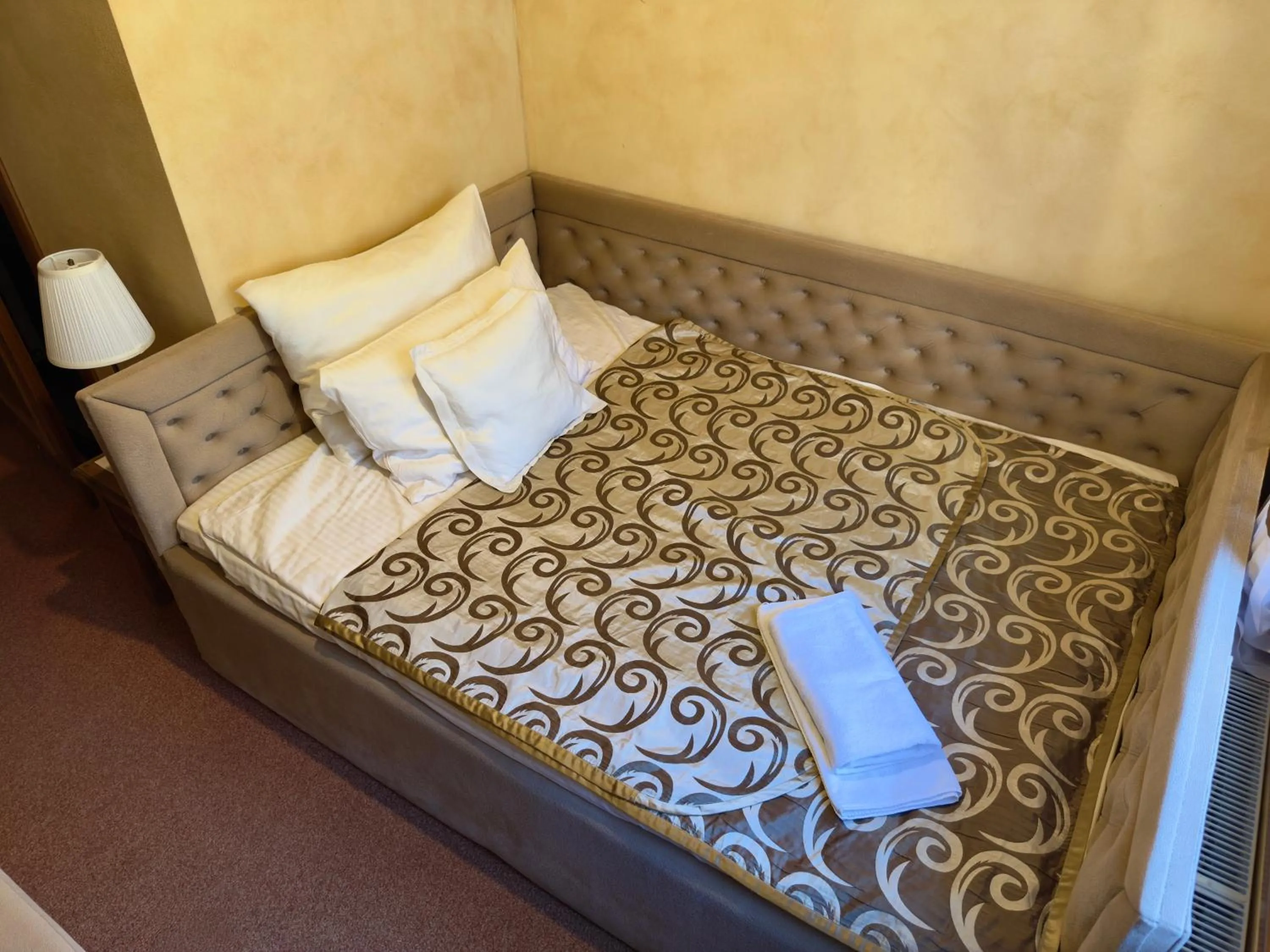 Bed in Hotel Dwór Karolówka