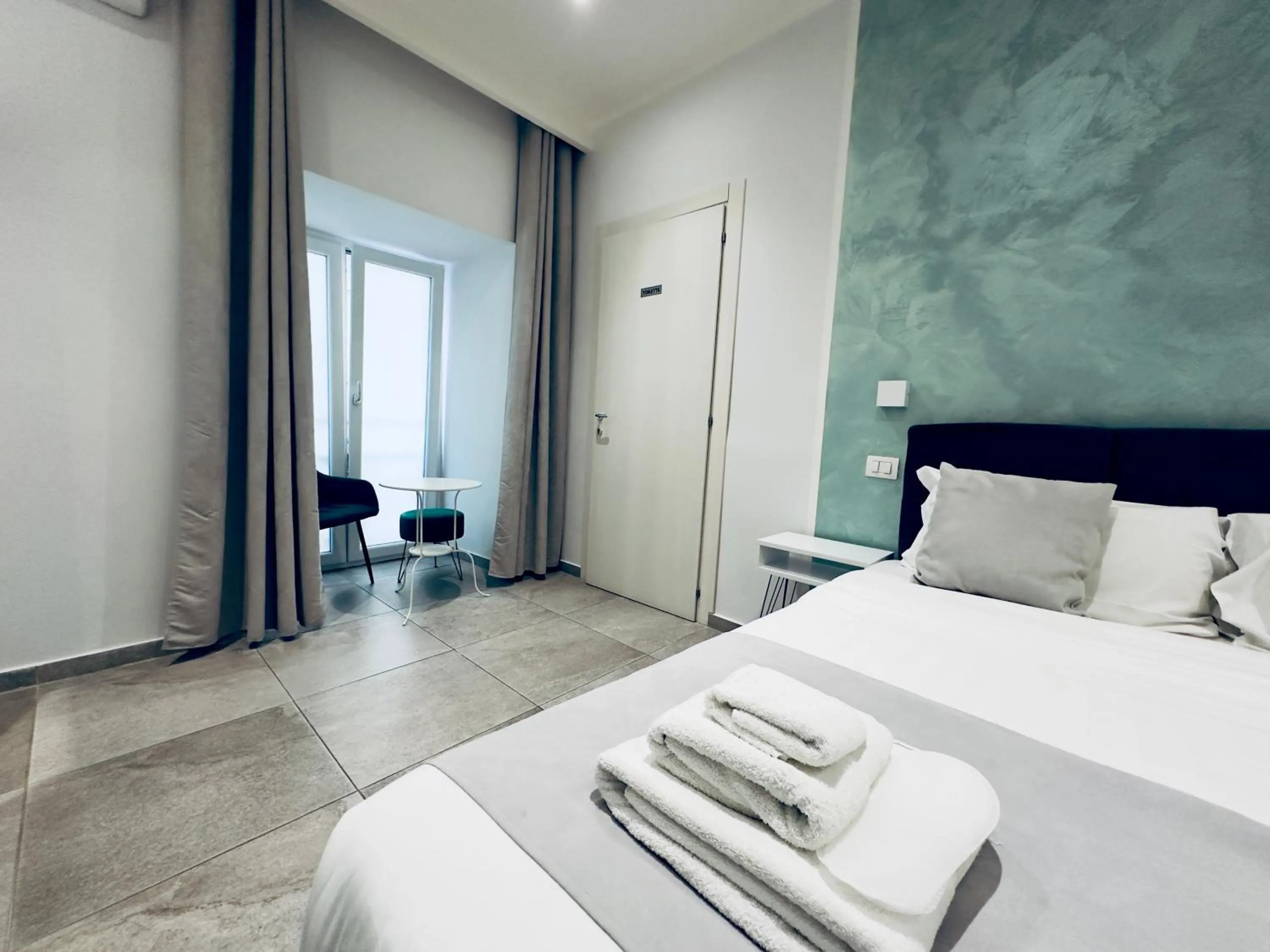 Bedroom, Bed in B&B I Borbone