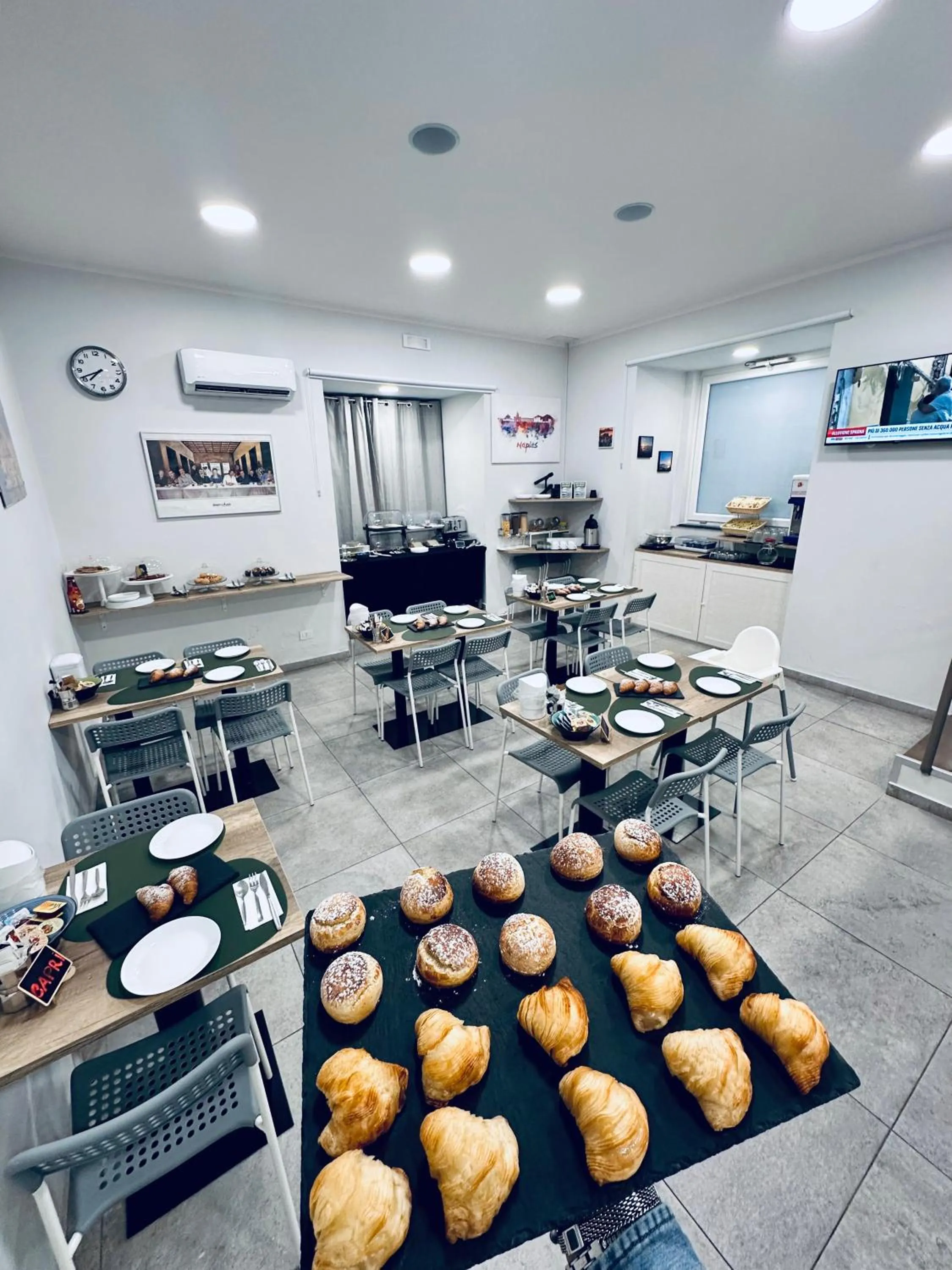 Breakfast in B&B I Borbone