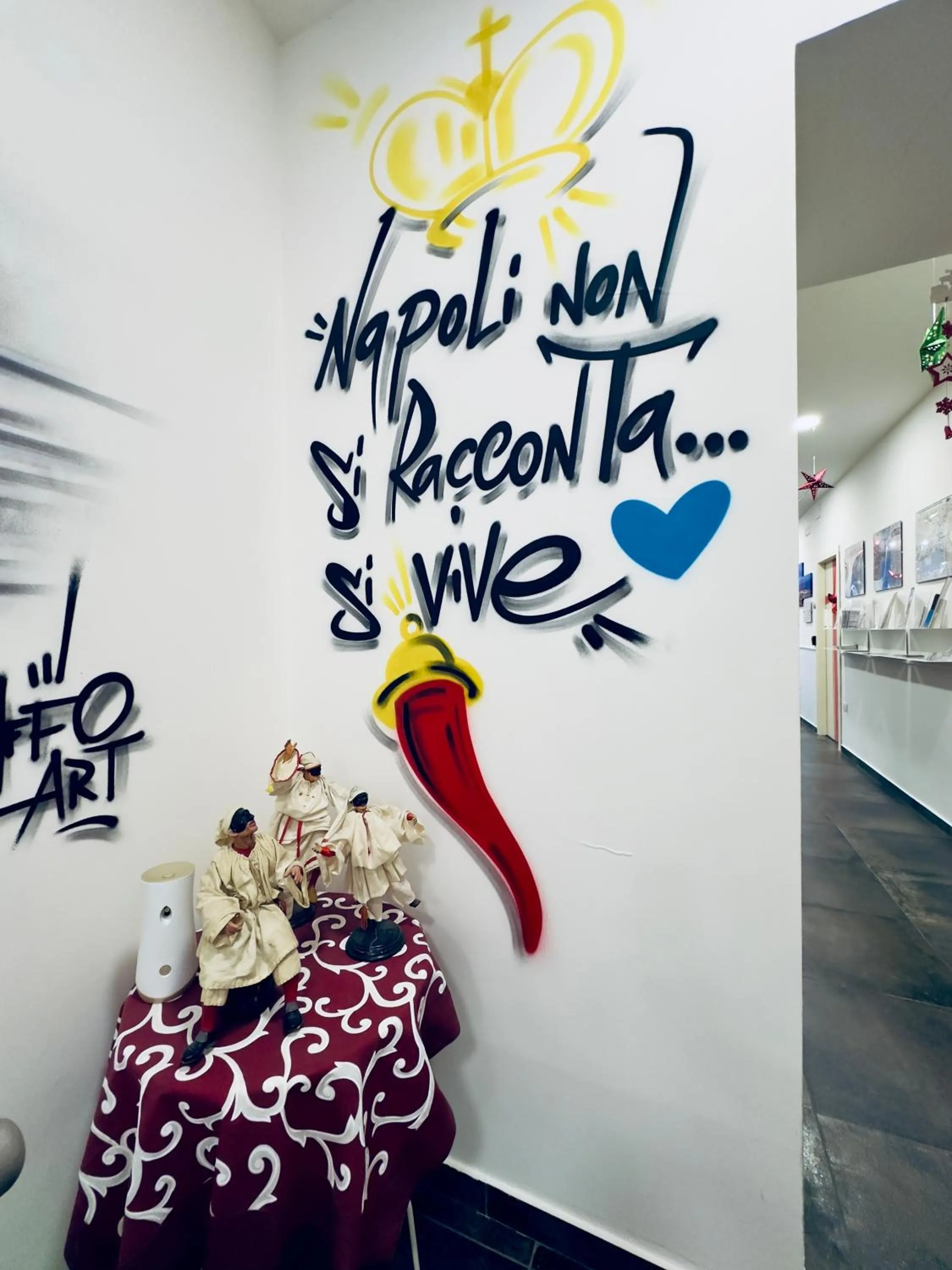 Decorative detail in B&B I Borbone