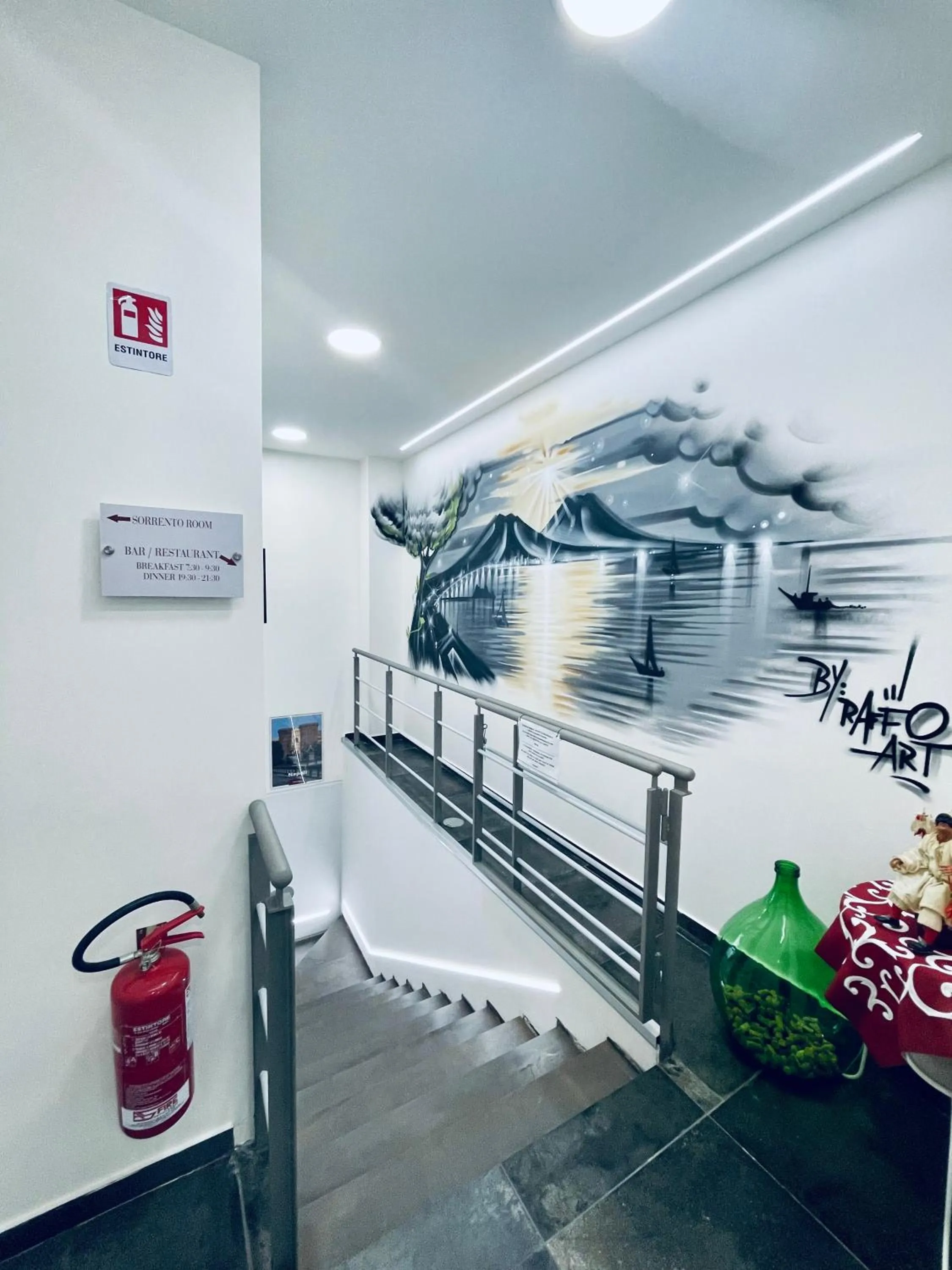 Lobby or reception in B&B I Borbone