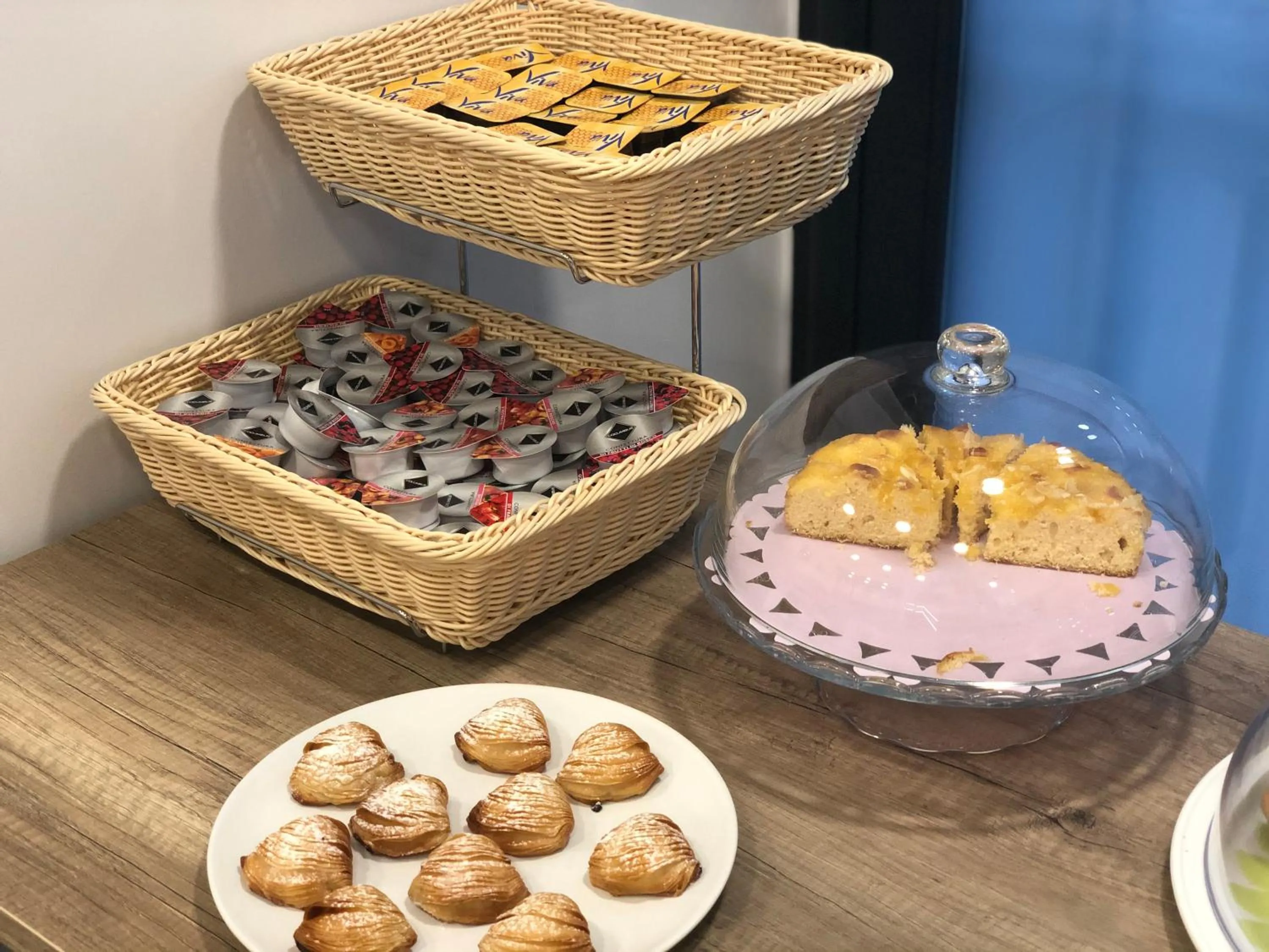 Food close-up in B&B I Borbone