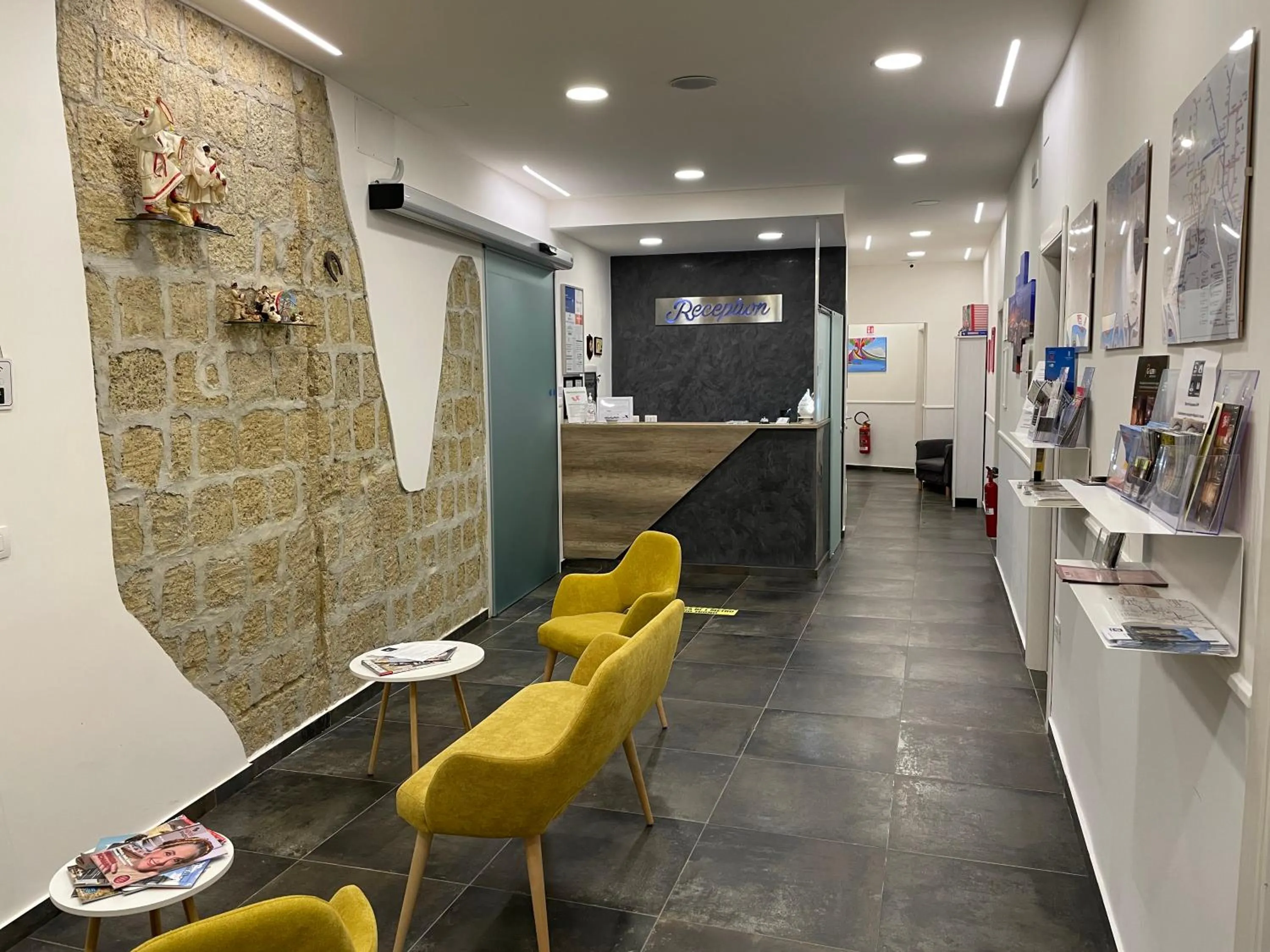 Lobby or reception in B&B I Borbone