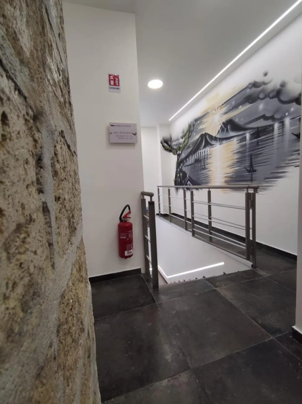 Lobby or reception in B&B I Borbone