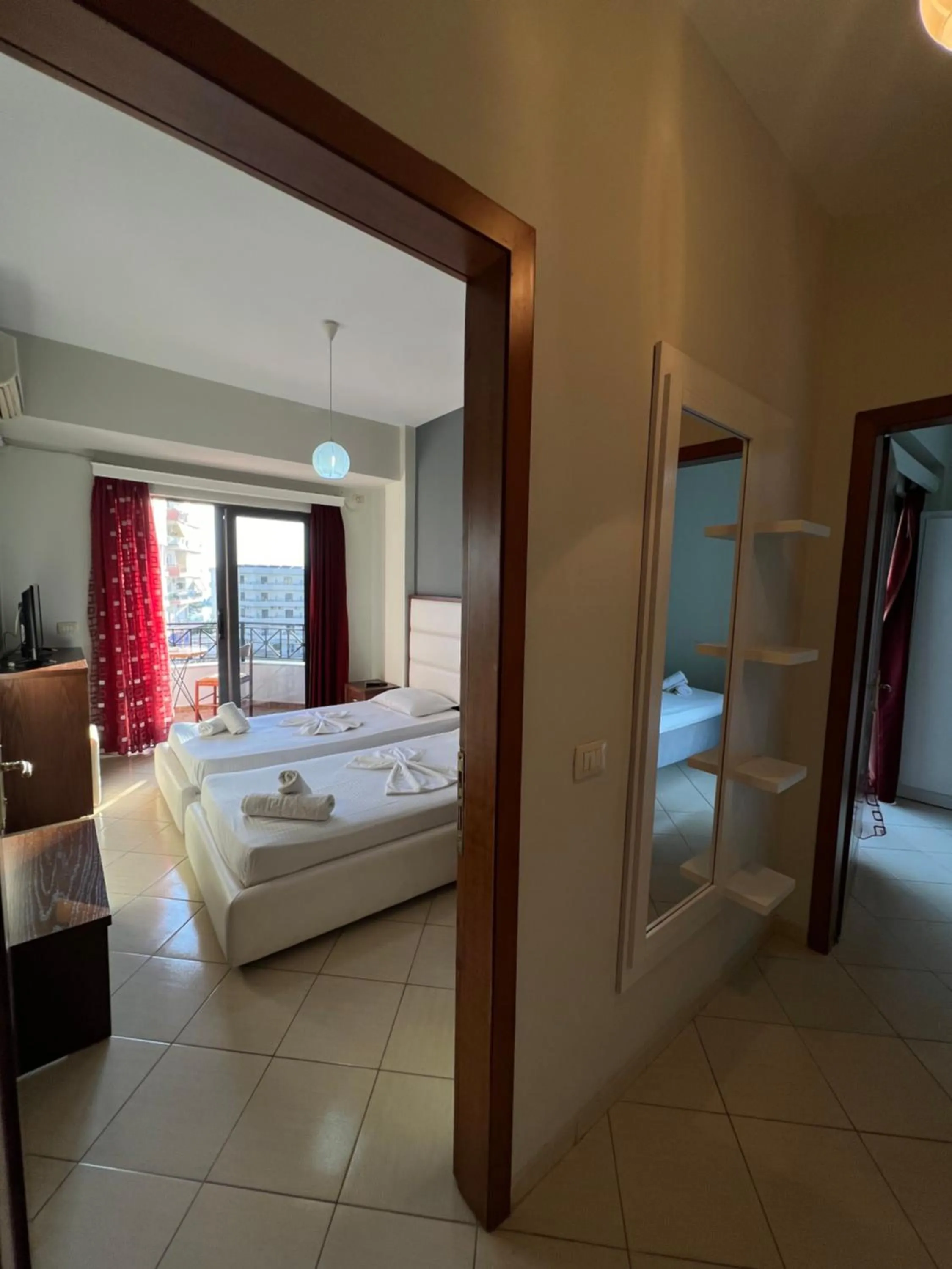 Bed in Privé City Hotel