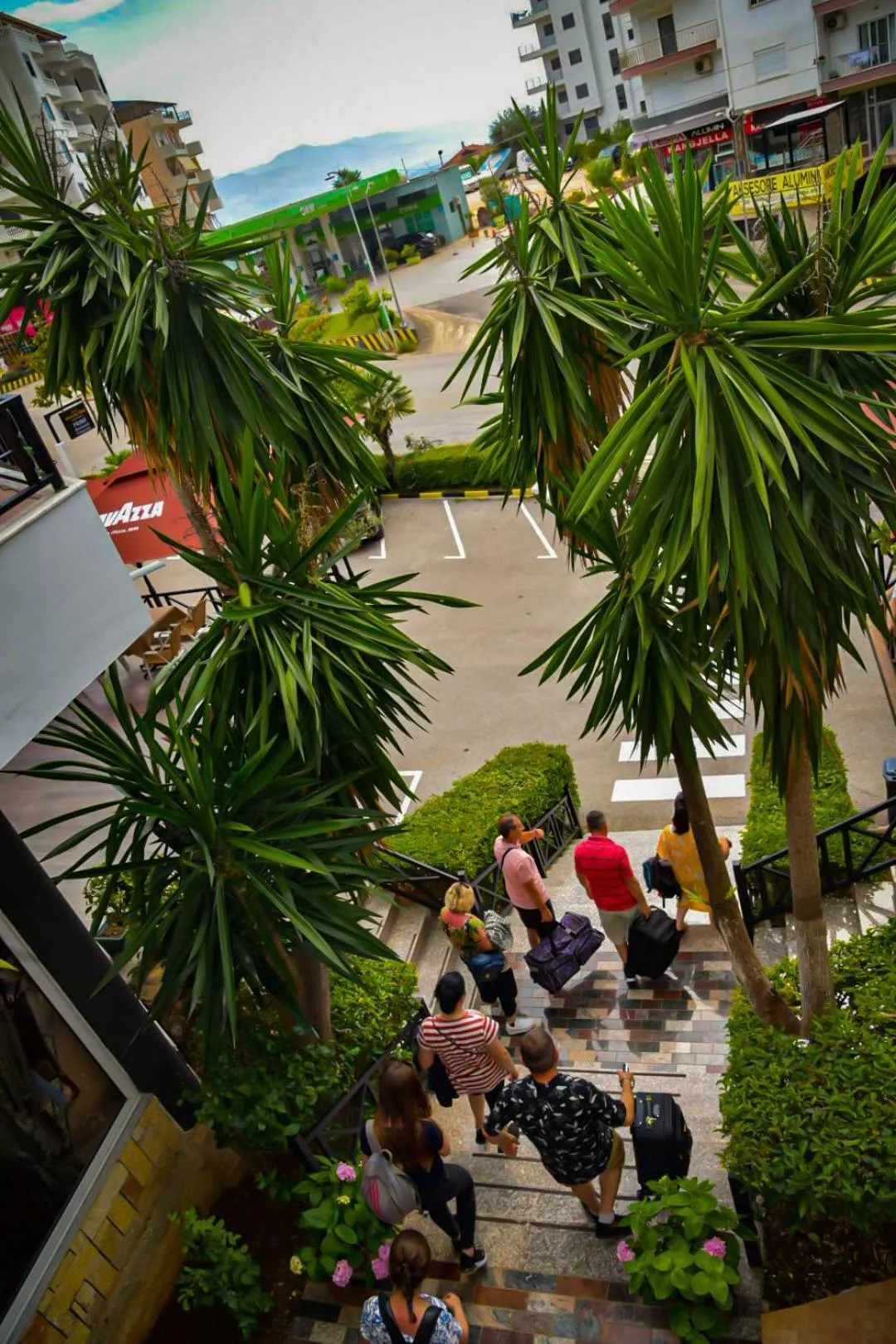 group of guests in Privé City Hotel