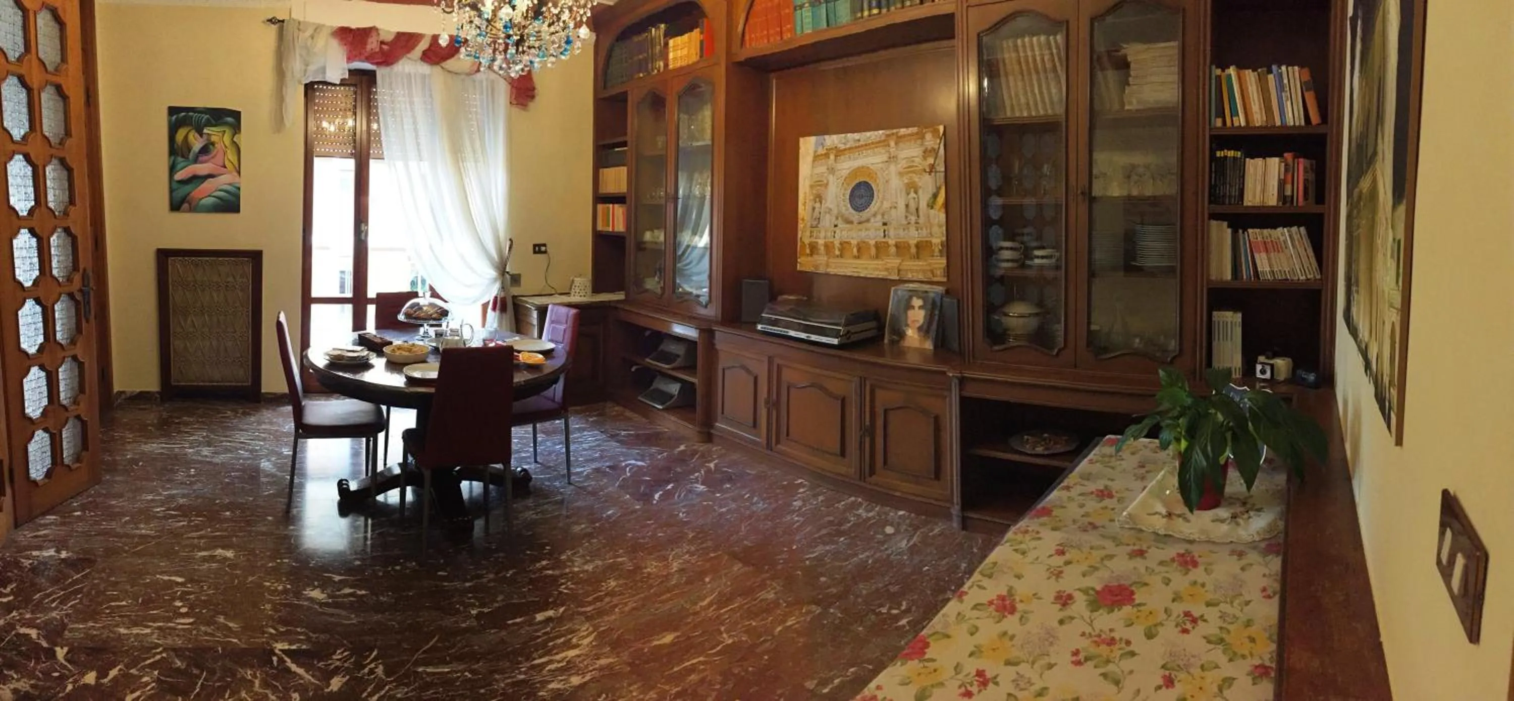 Dining area in La Dimora di Vesta