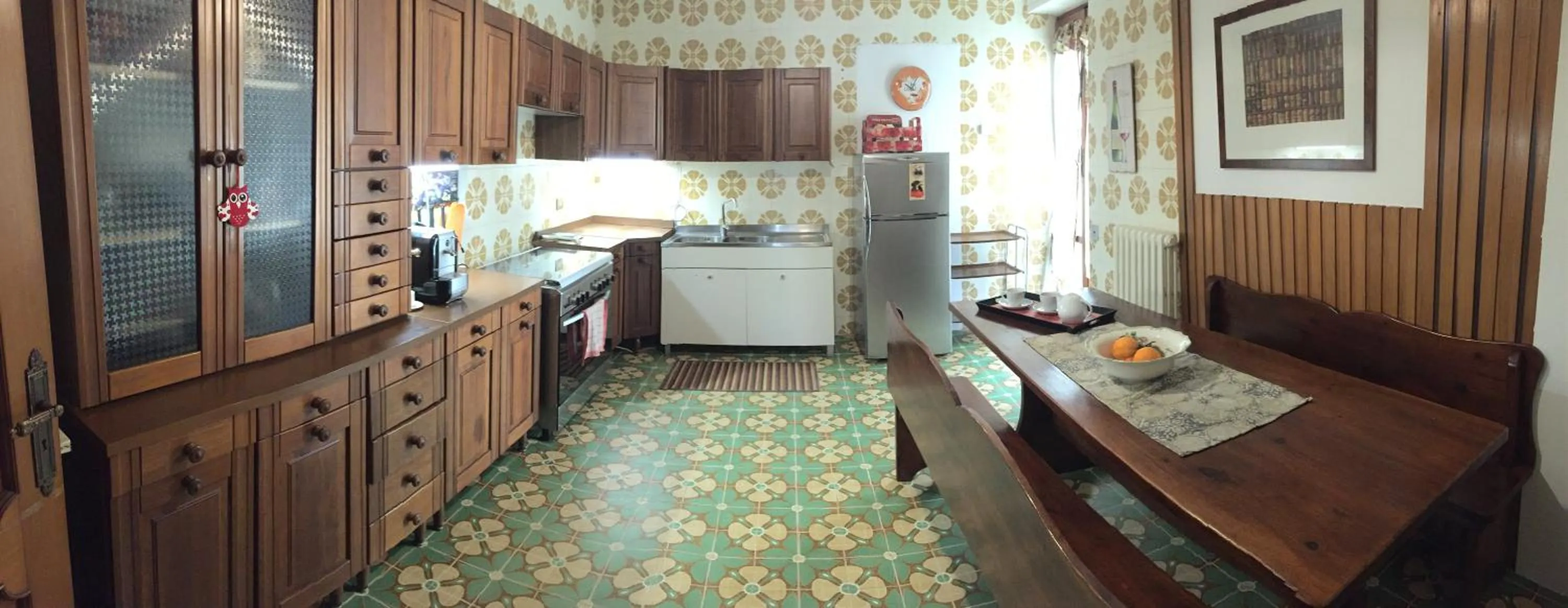 Communal kitchen in La Dimora di Vesta