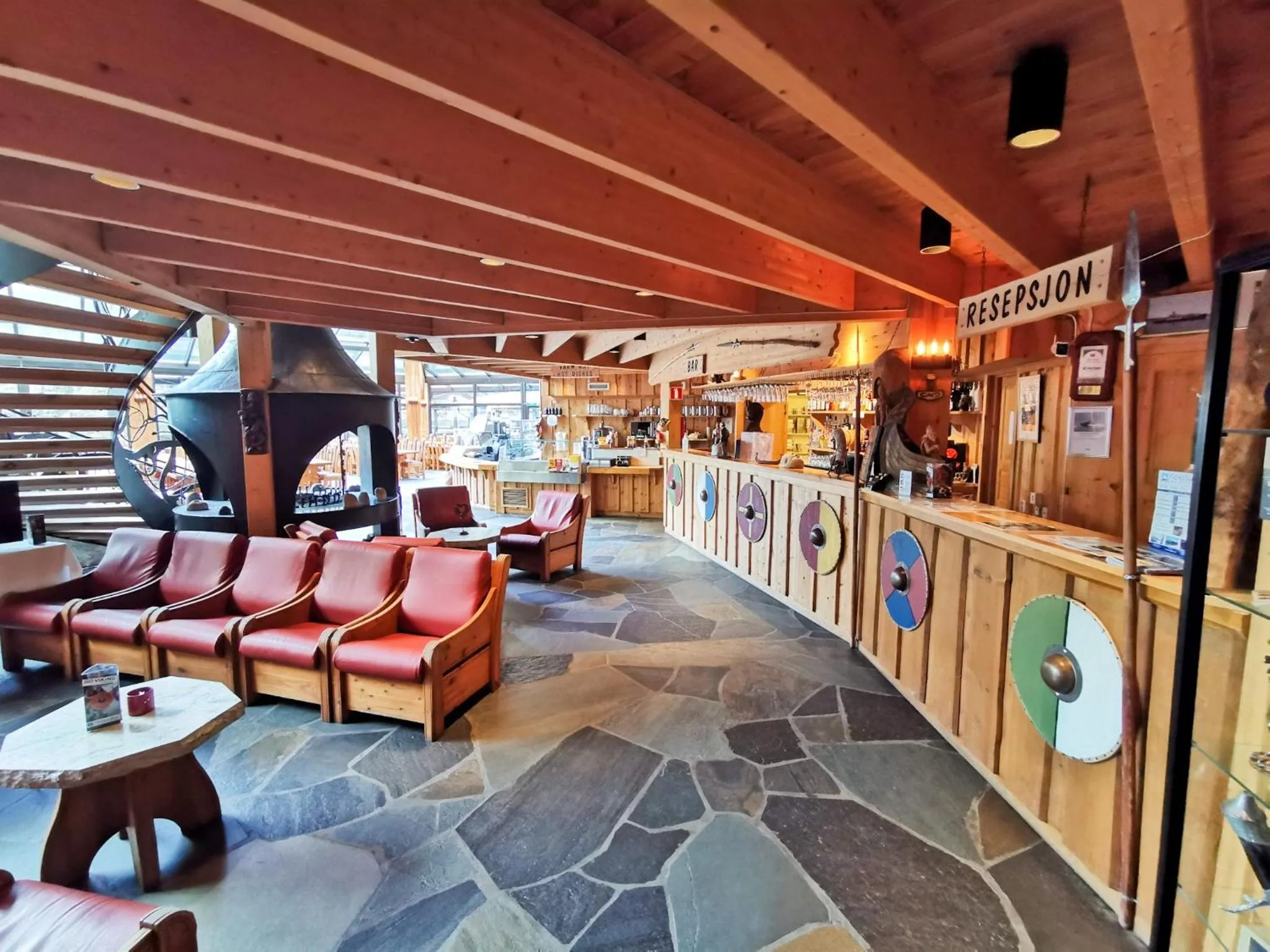 Lobby or reception in Gudvangen Fjordtell