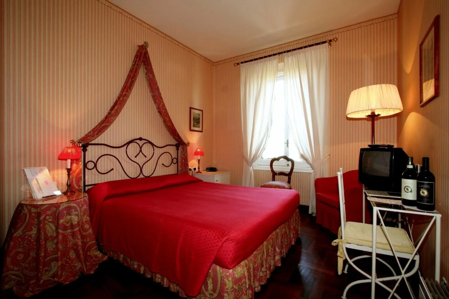 Bed in Relais Villa Pomela