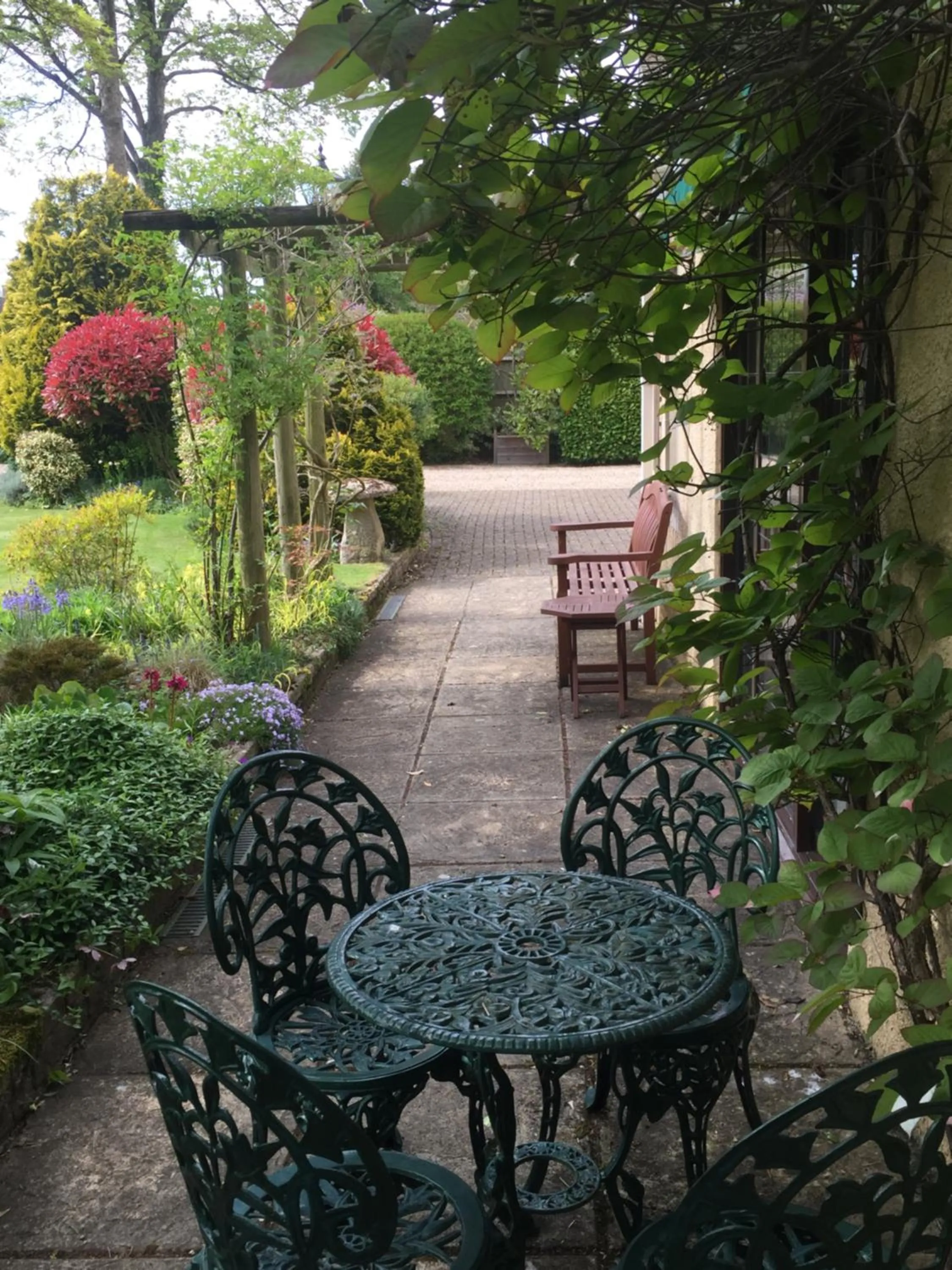 Patio in Coombe House