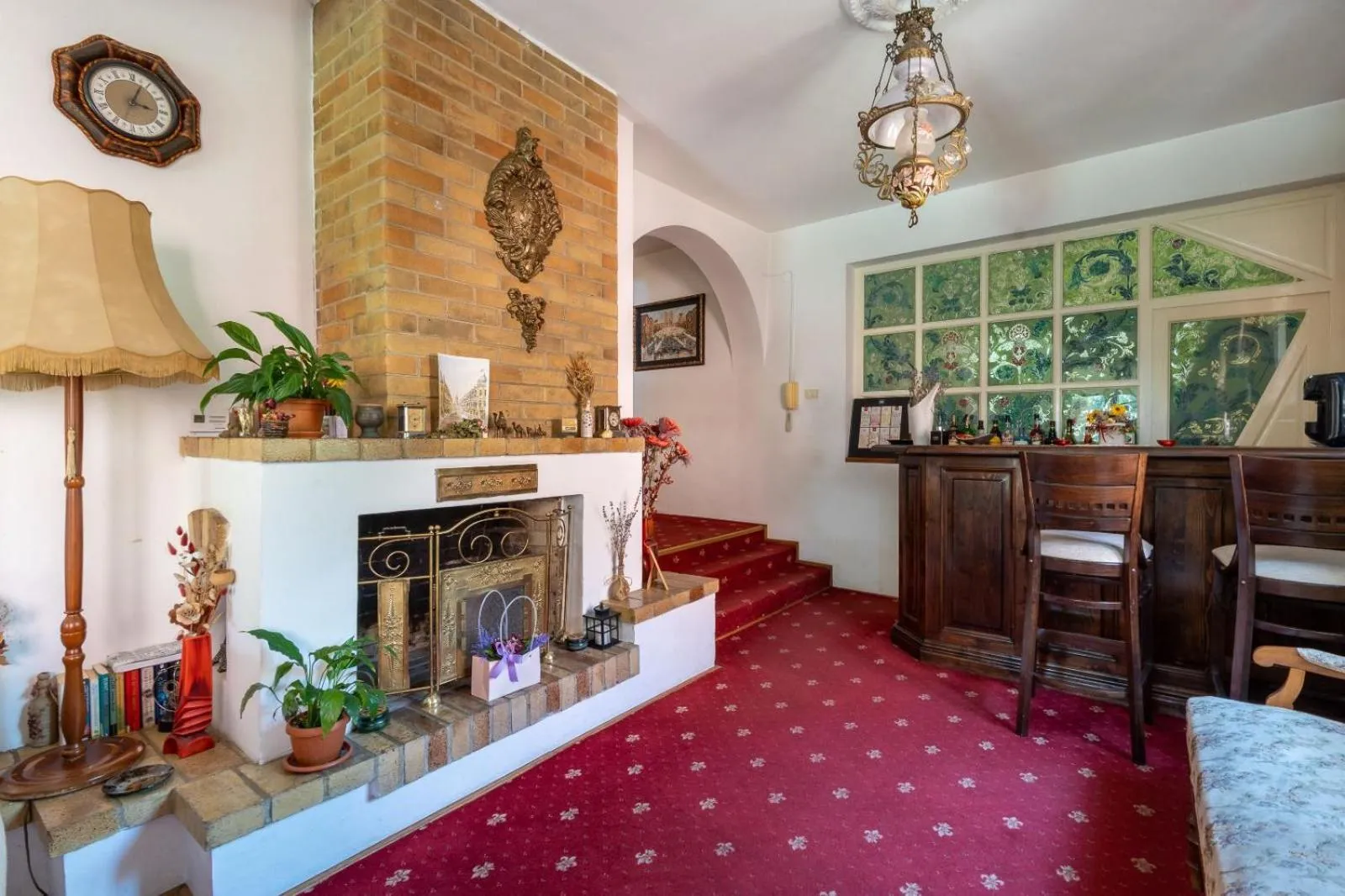 Lounge or bar in Villa-Hotel Escala