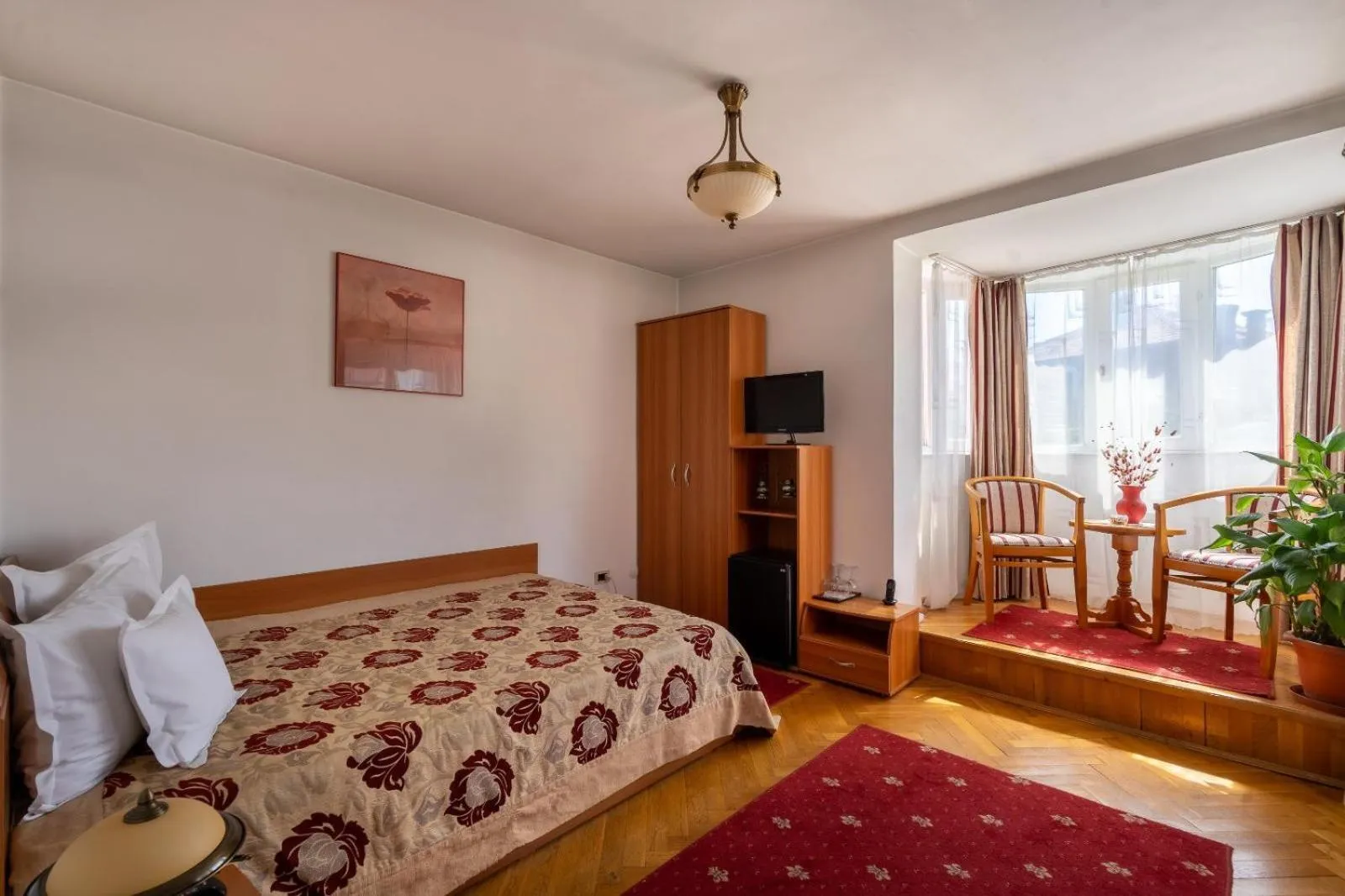 Bedroom, Bed in Villa-Hotel Escala