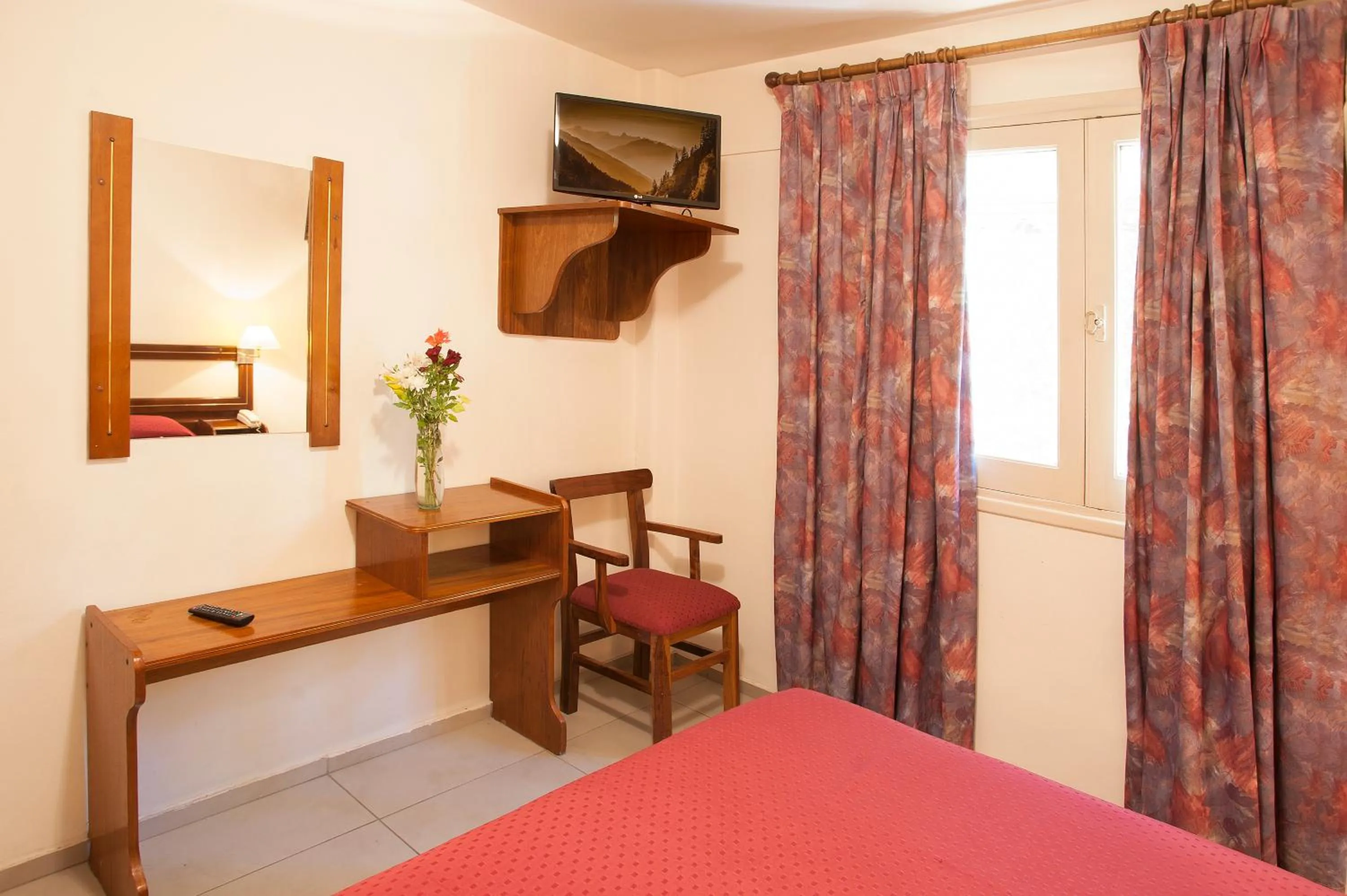 Bed in Hotel Carollo