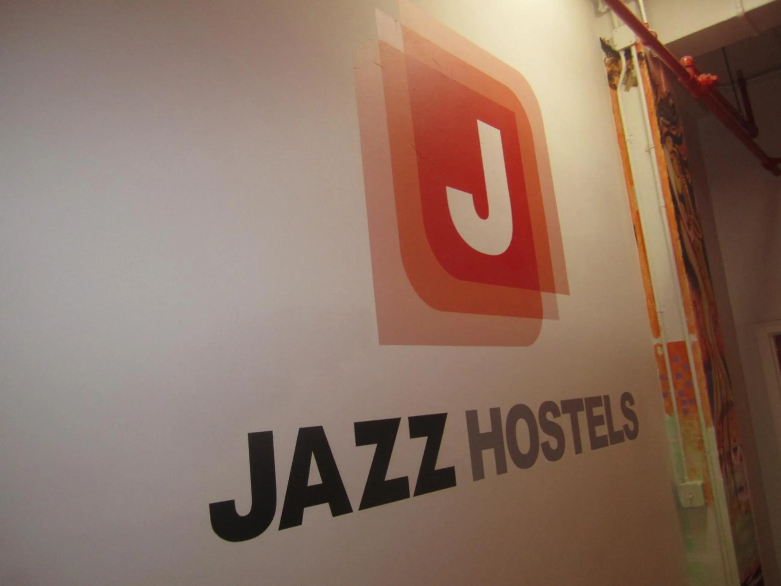 Decorative detail in Jazz on the Park Youth Hostel