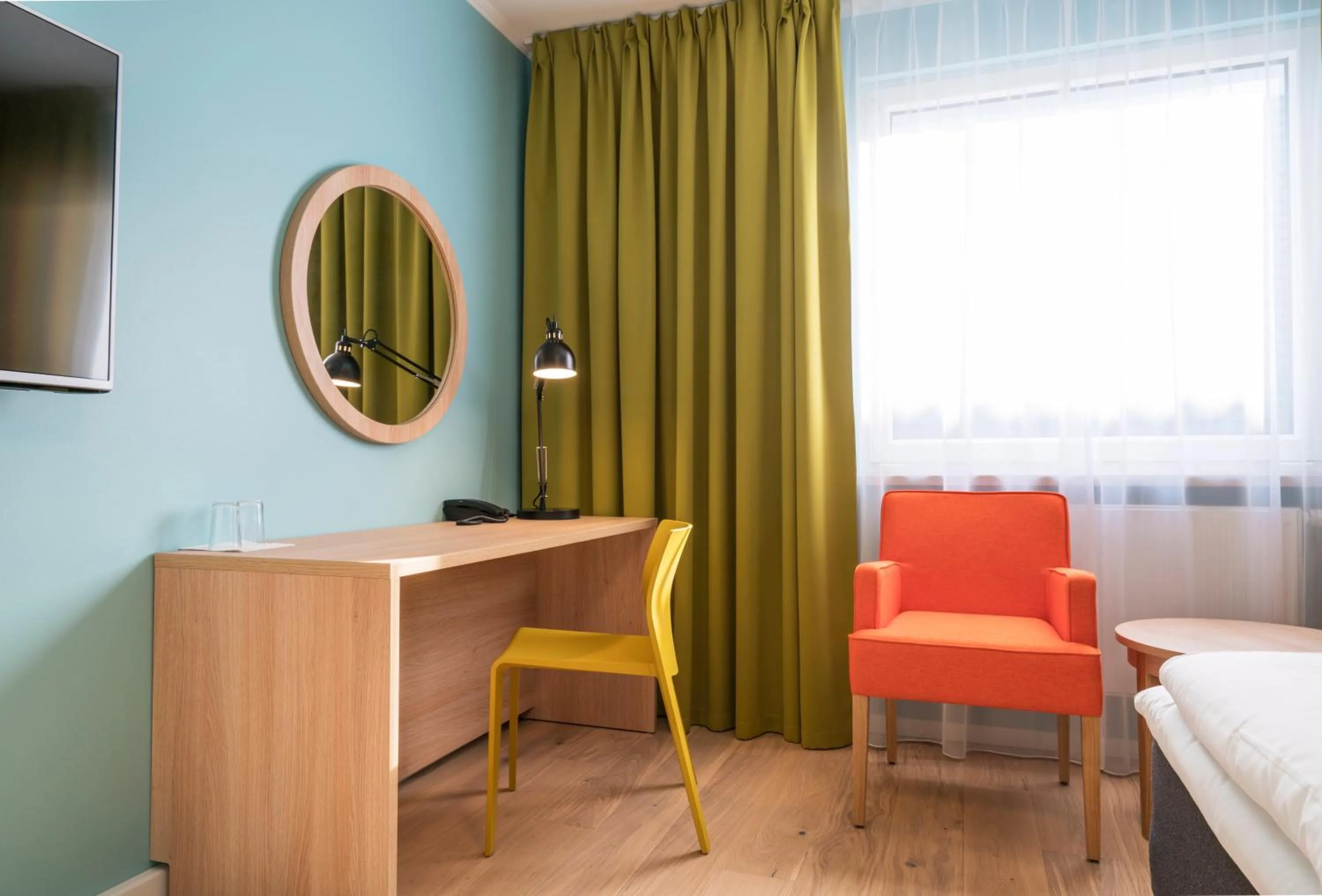 Photo of the whole room, Bed in Thon Hotel Gardermoen