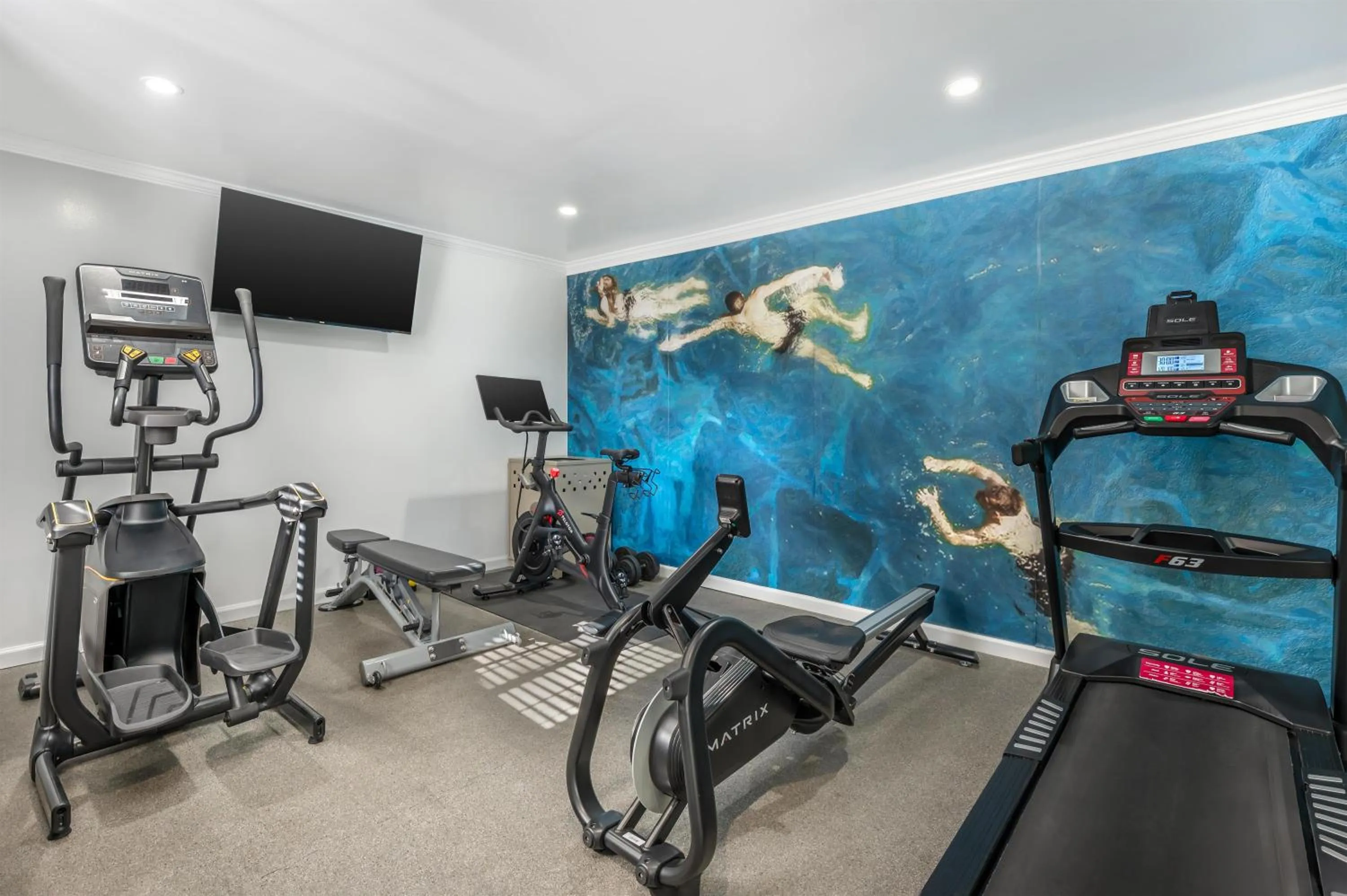 Fitness centre/facilities in Best Western Plus Santa Barbara