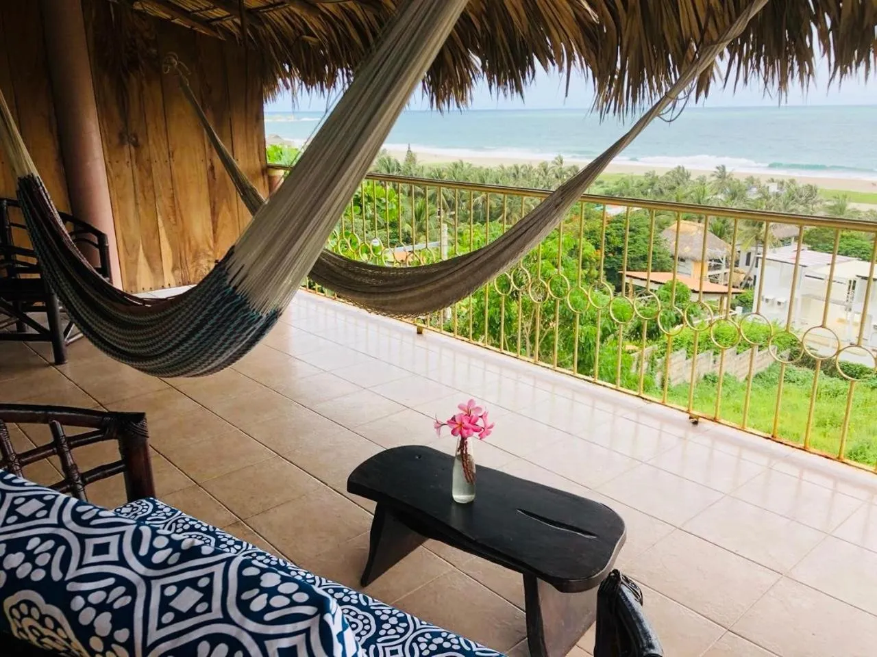Balcony/Terrace in Ananda Guest House Yoga & Meditación