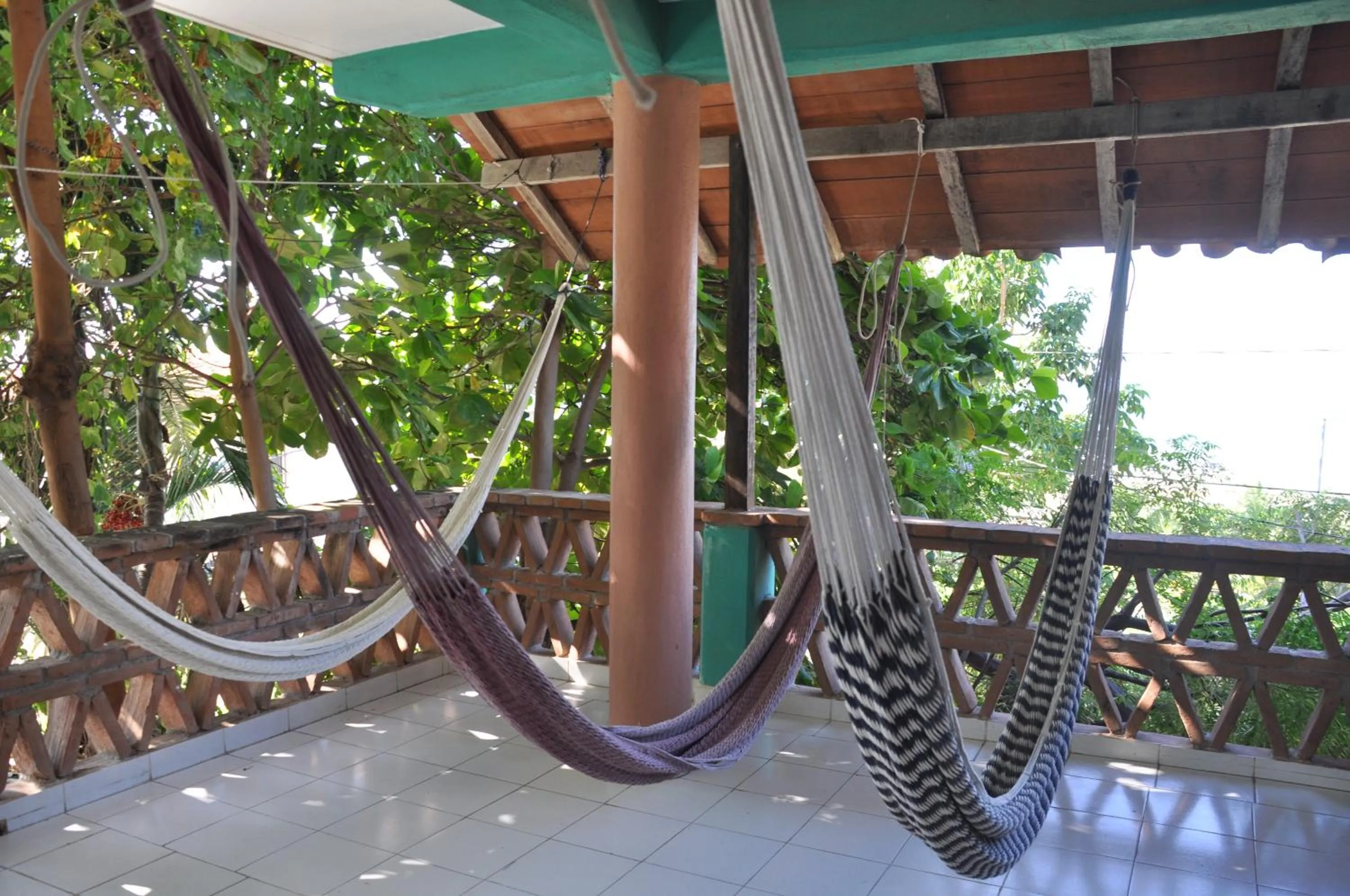 Patio in Ananda Guest House Yoga & Meditación