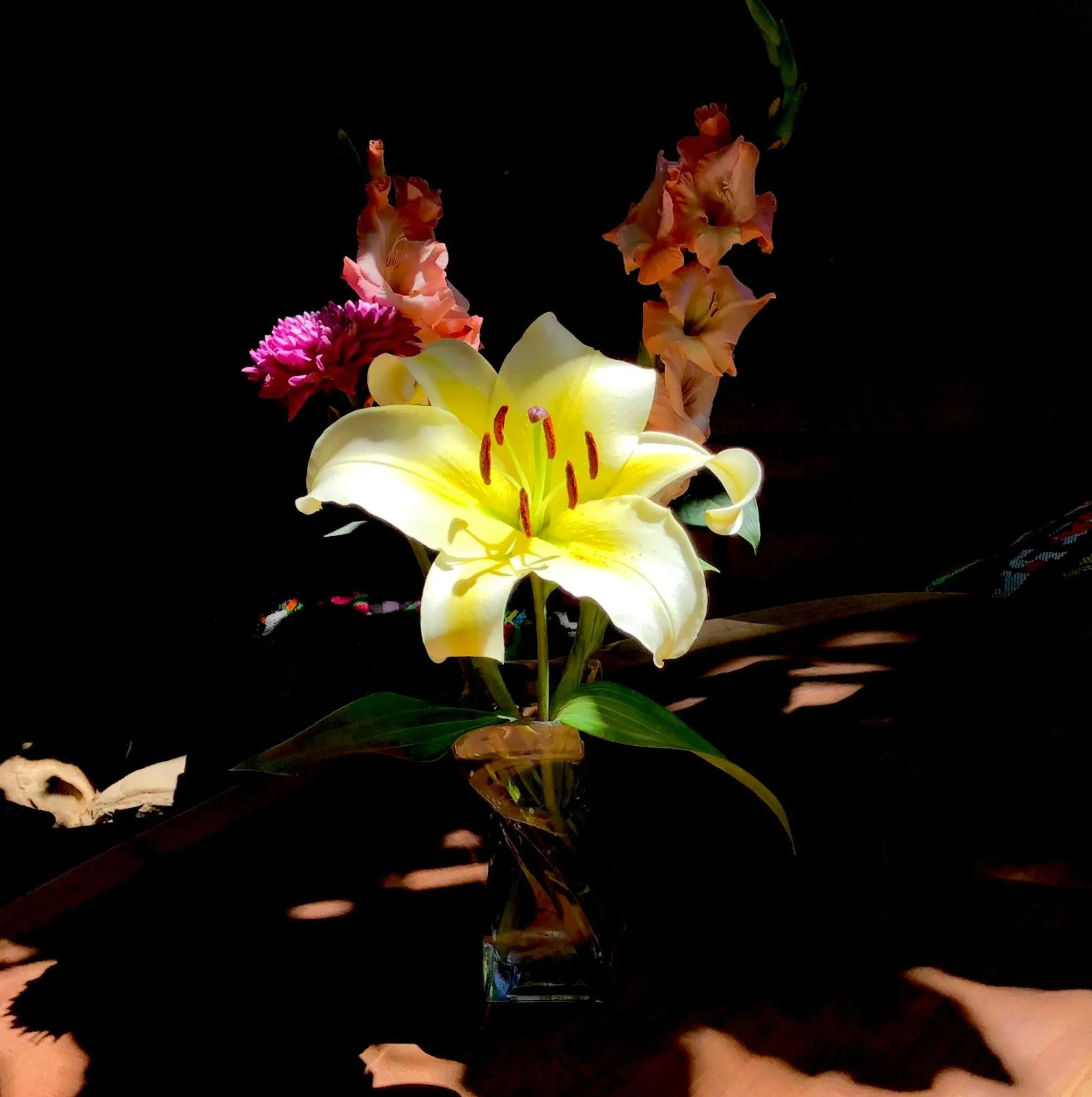 Decorative detail in Ananda Guest House Yoga & Meditación