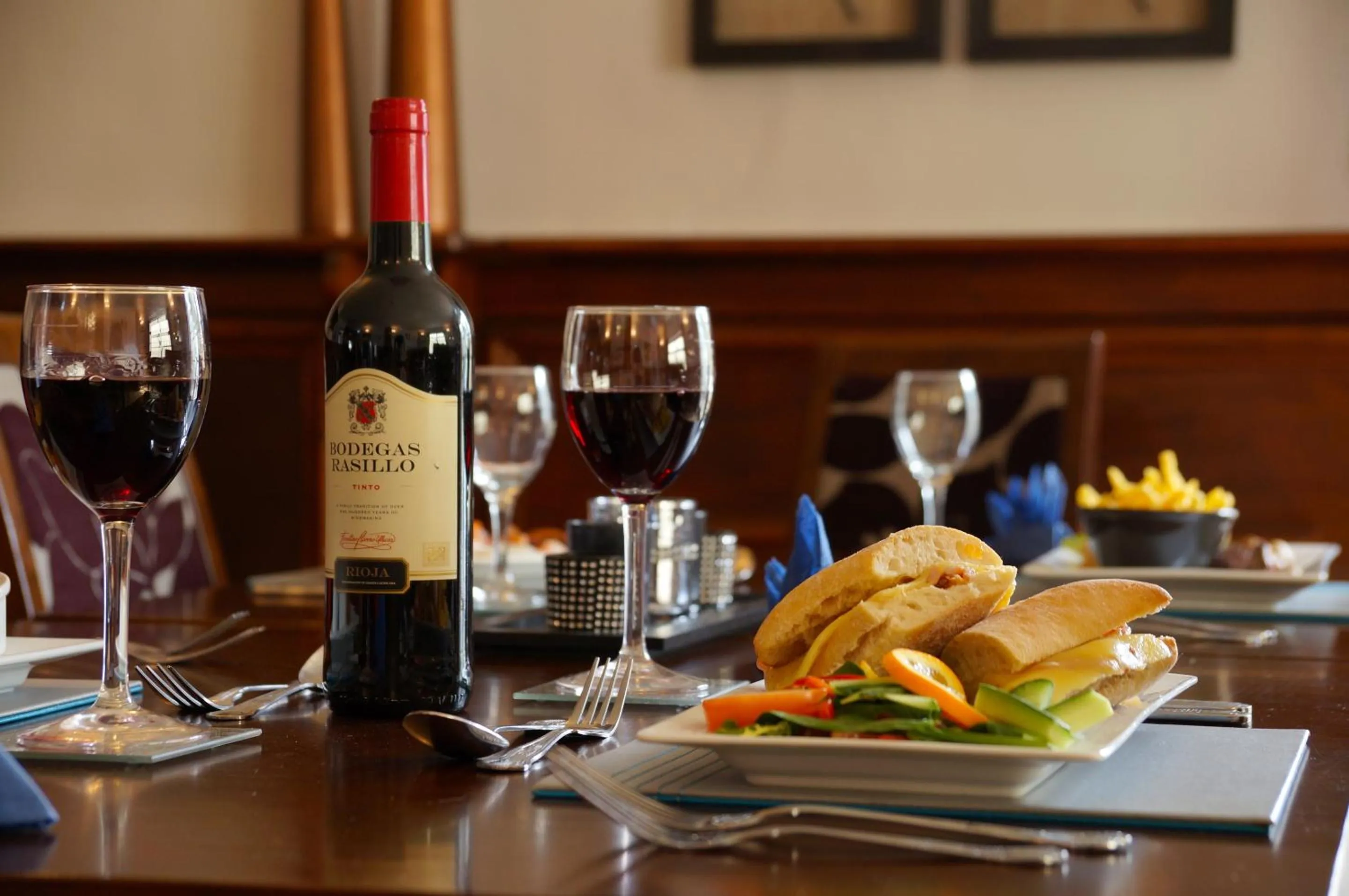 Dining area in The Eyre Court