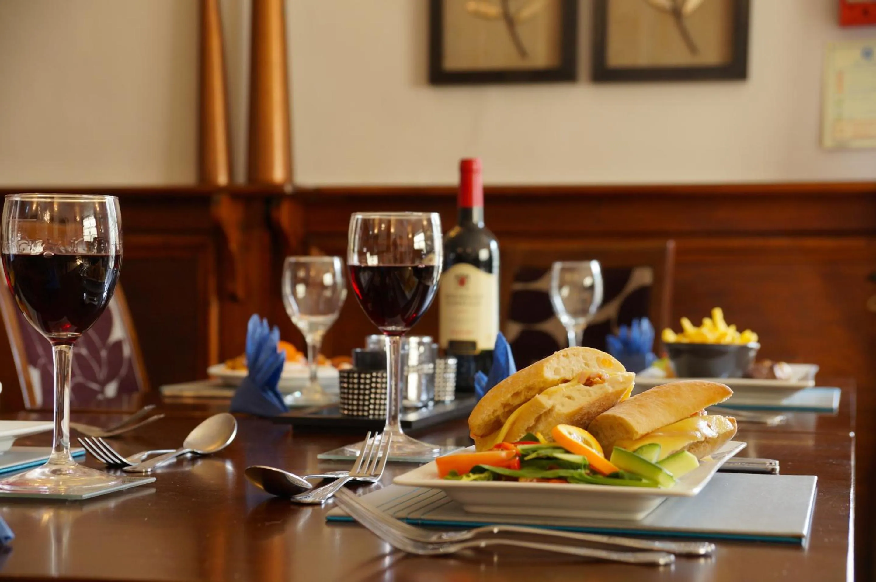 Dining area in The Eyre Court