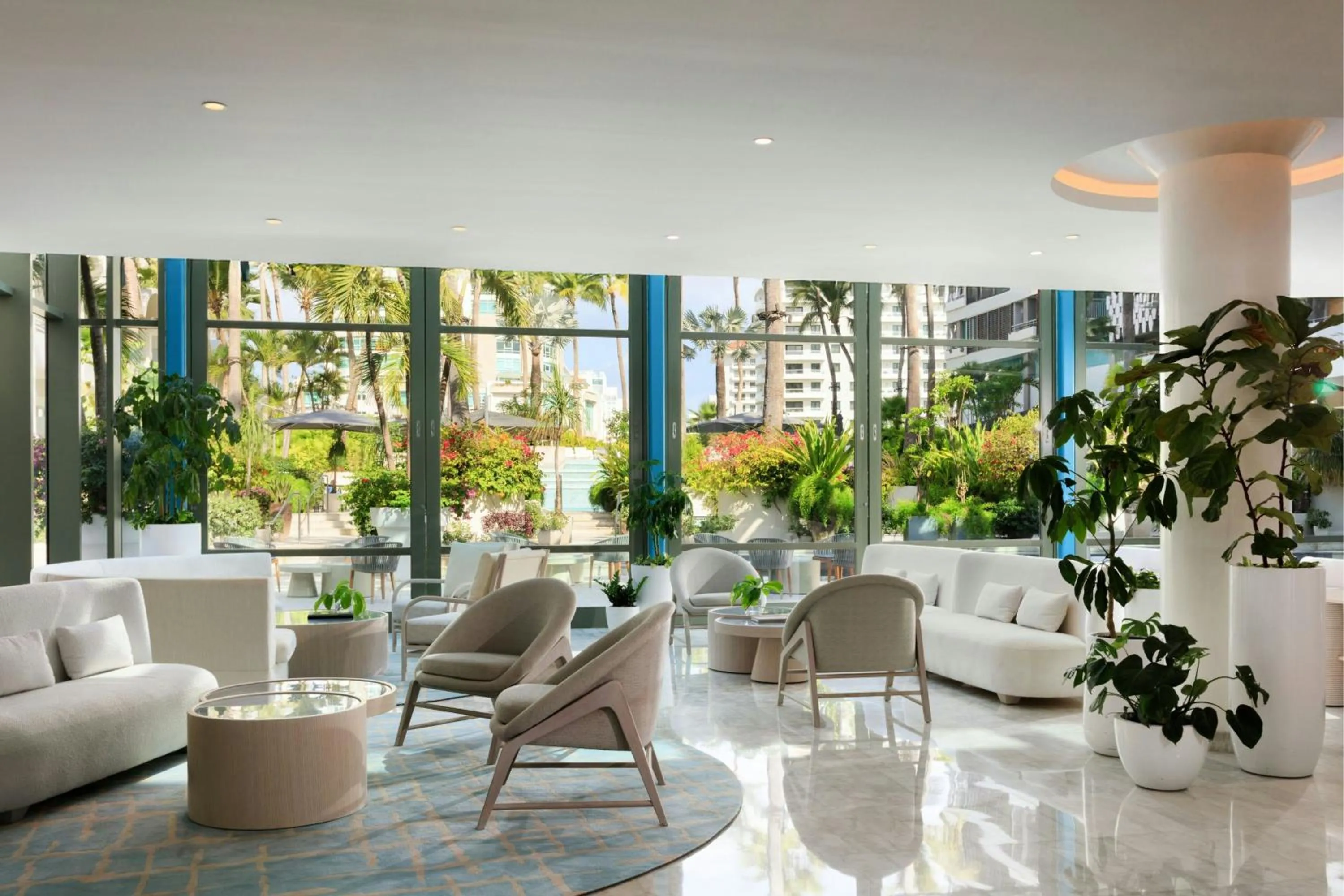 Lobby or reception in La Concha Resort, Puerto Rico, Autograph Collection