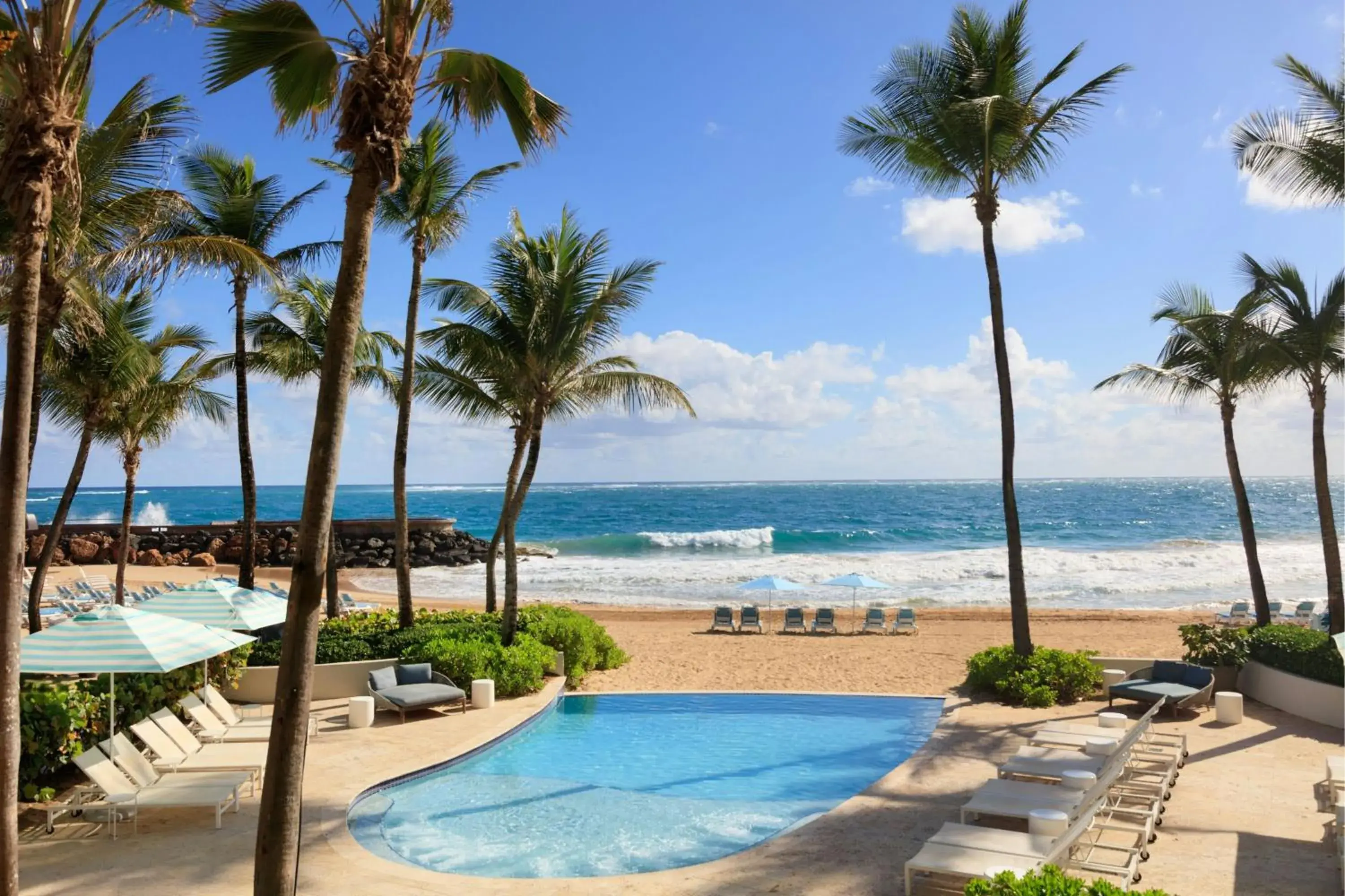 Swimming pool in La Concha Resort, Puerto Rico, Autograph Collection Swimming pool in La Concha Resort, Puerto Rico, Autograph Collection