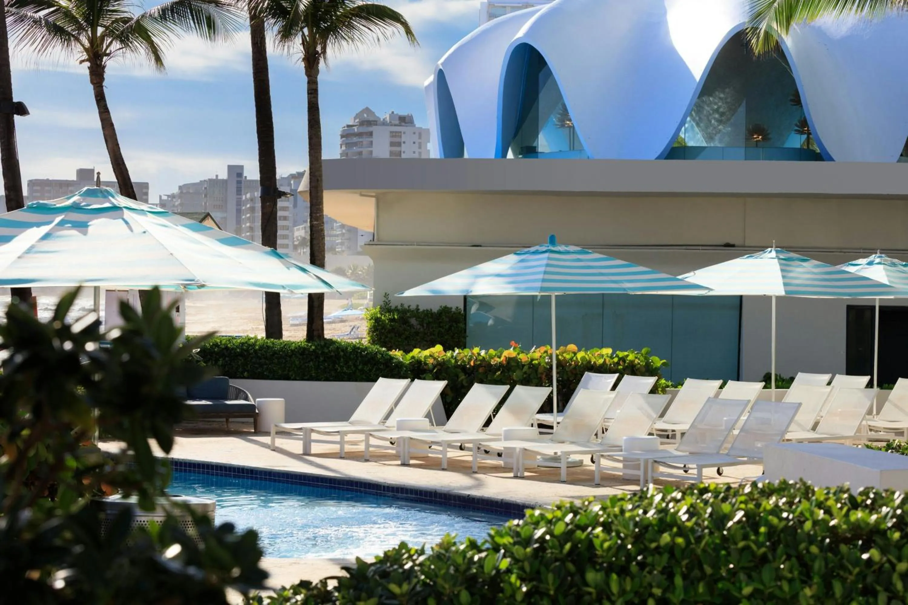Swimming pool in La Concha Resort, Puerto Rico, Autograph Collection