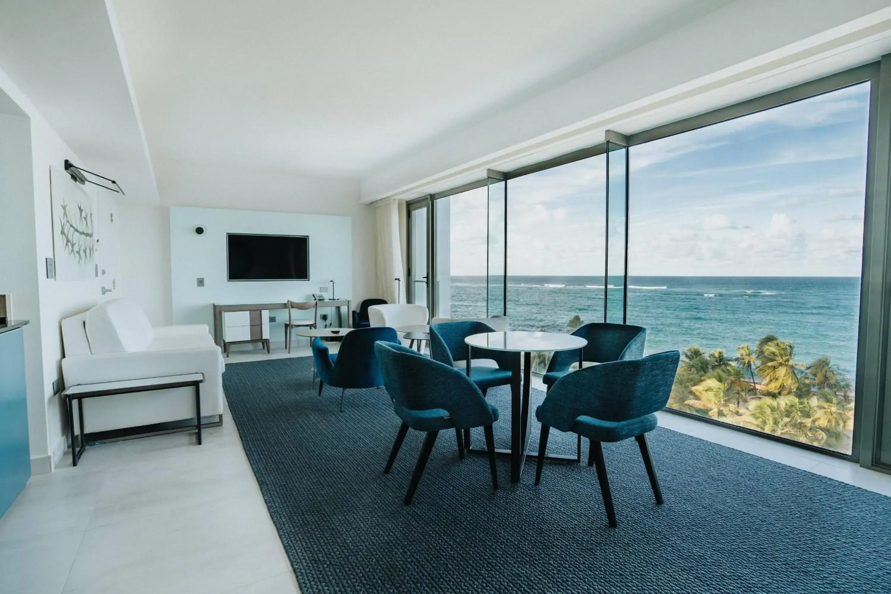 Living room in La Concha Resort, Puerto Rico, Autograph Collection Living room in La Concha Resort, Puerto Rico, Autograph Collection