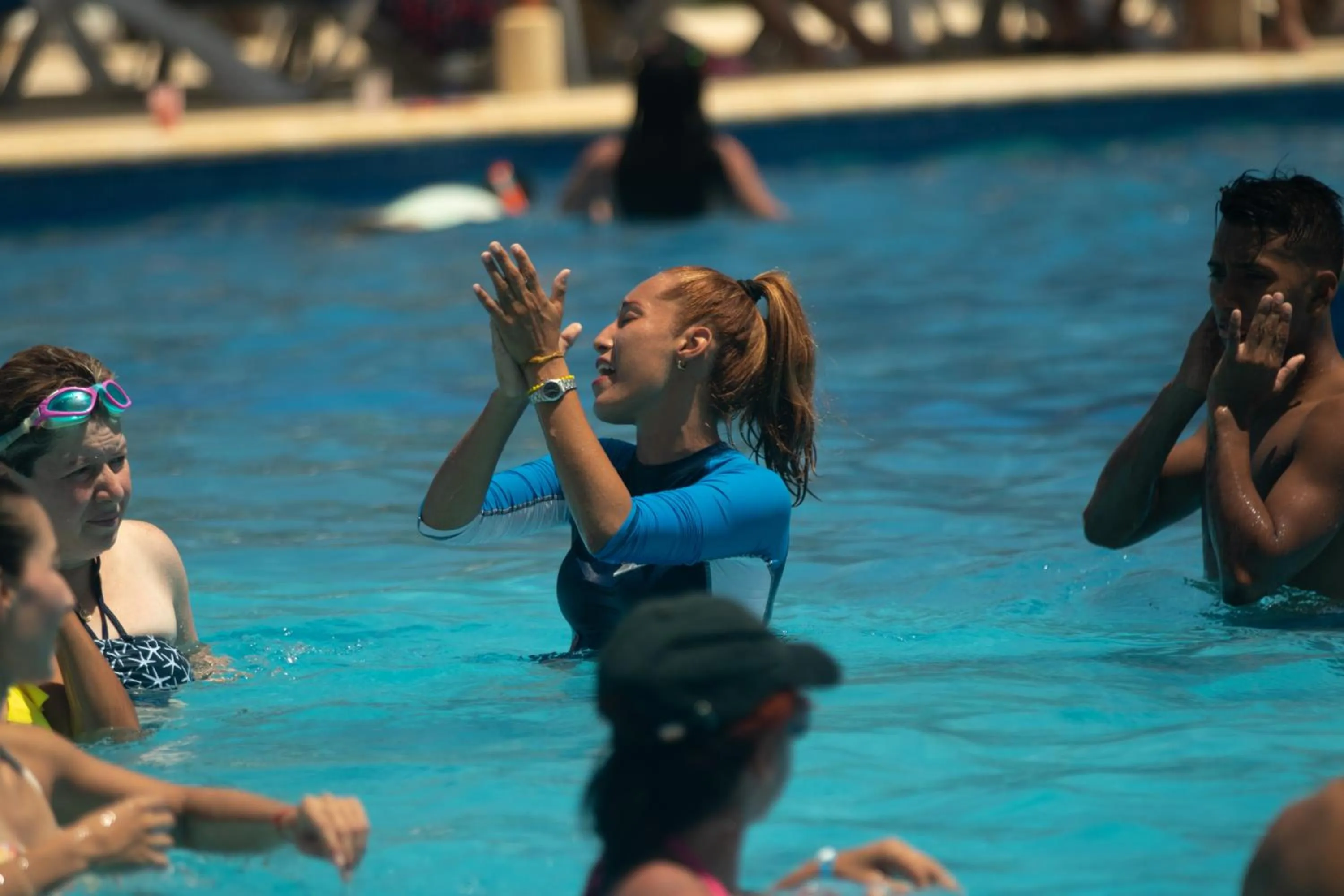 Swimming pool in Qualton Club Ixtapa All Inclusive