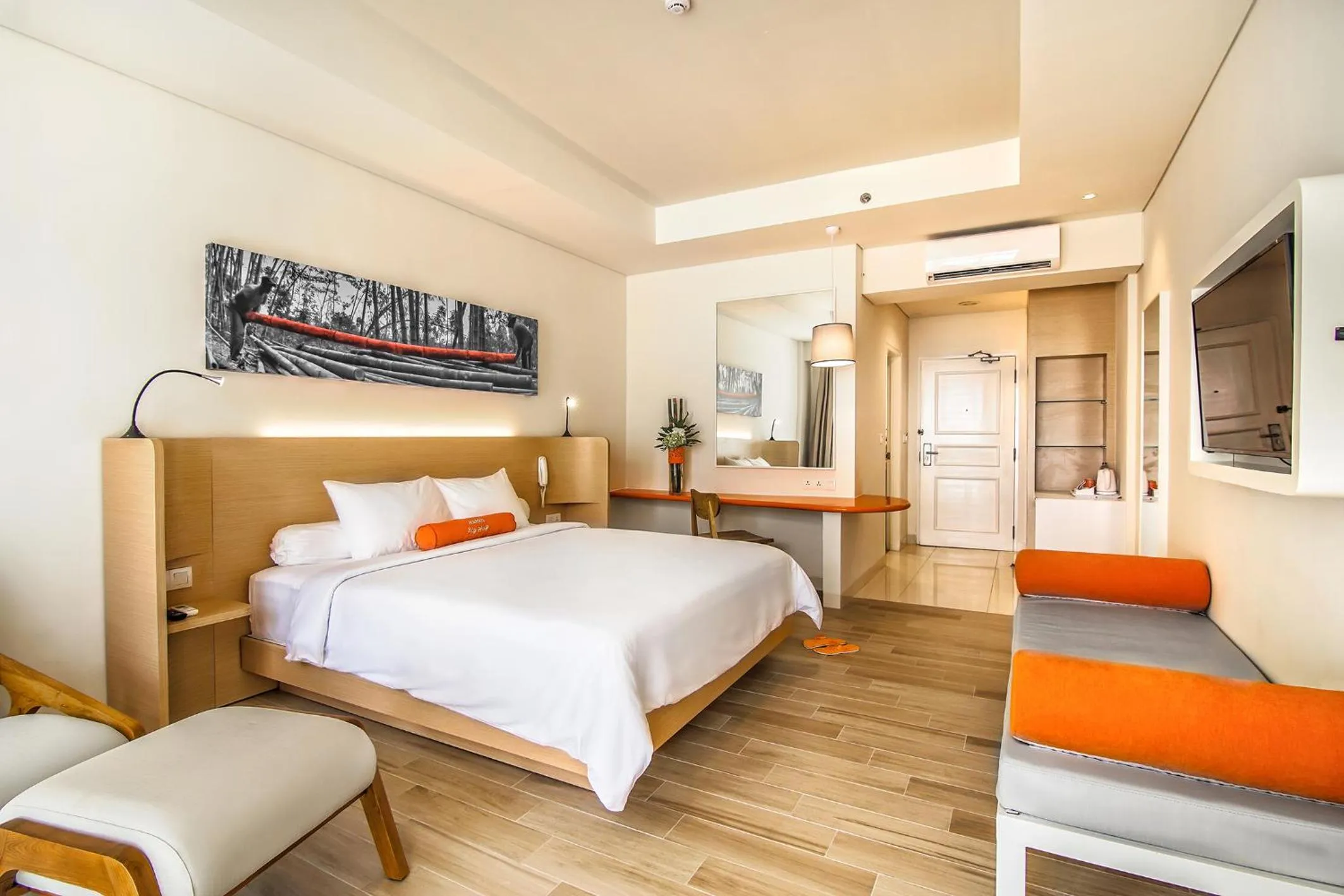 Bedroom, Bed in HARRIS Resort Batam Waterfront