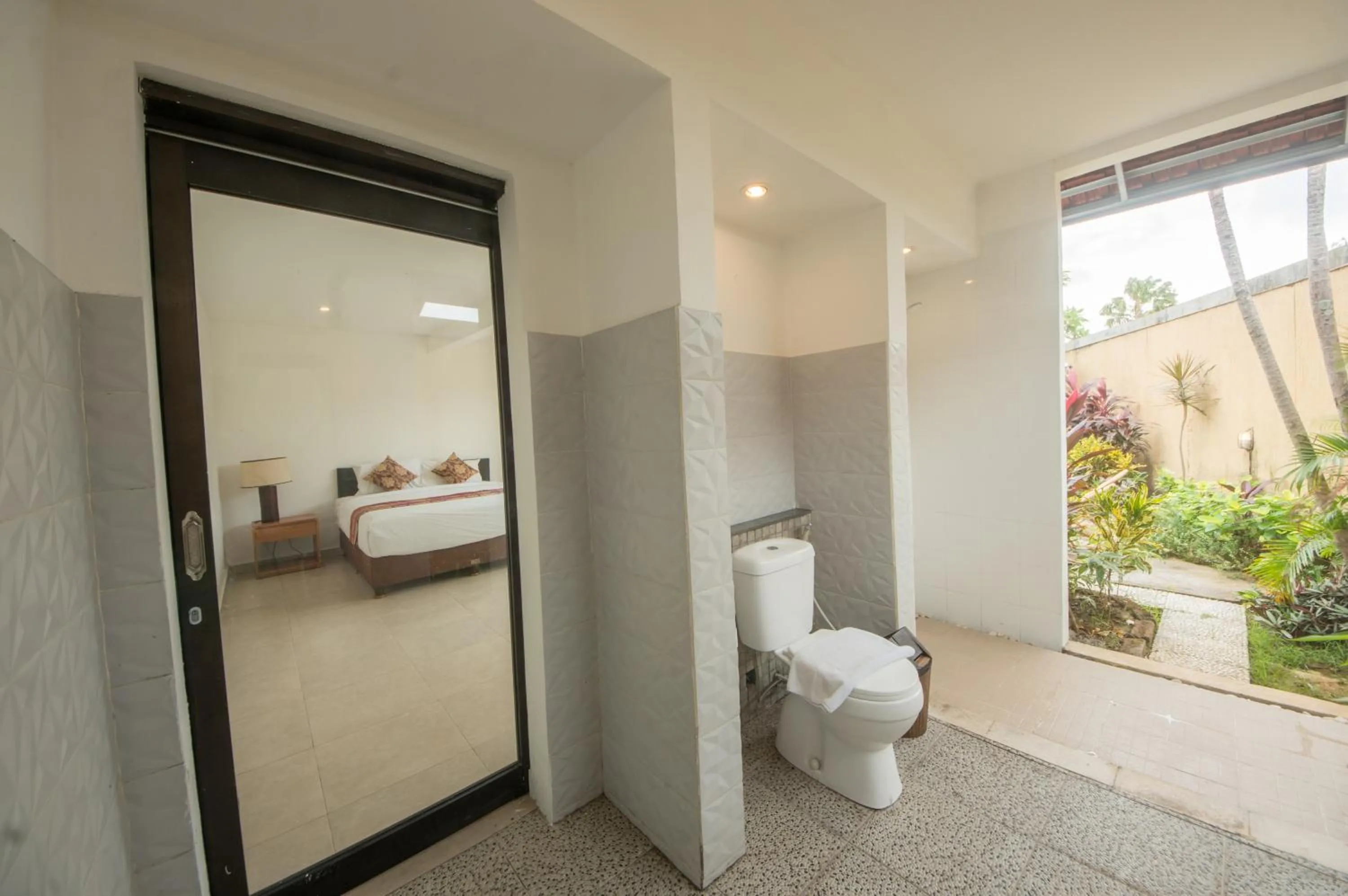 Bathroom, Bed in Nomad Hub Canggu Bali