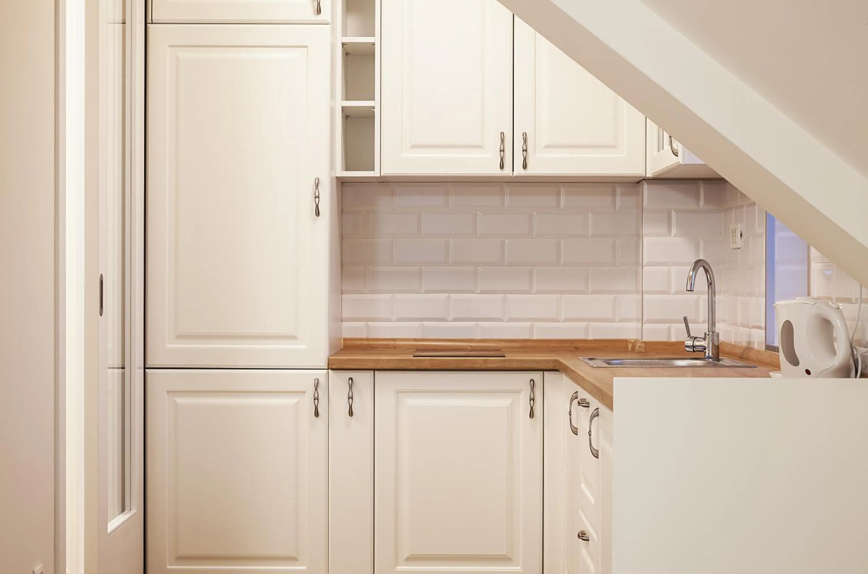 Kitchen or kitchenette in Castello Boutique Hotel