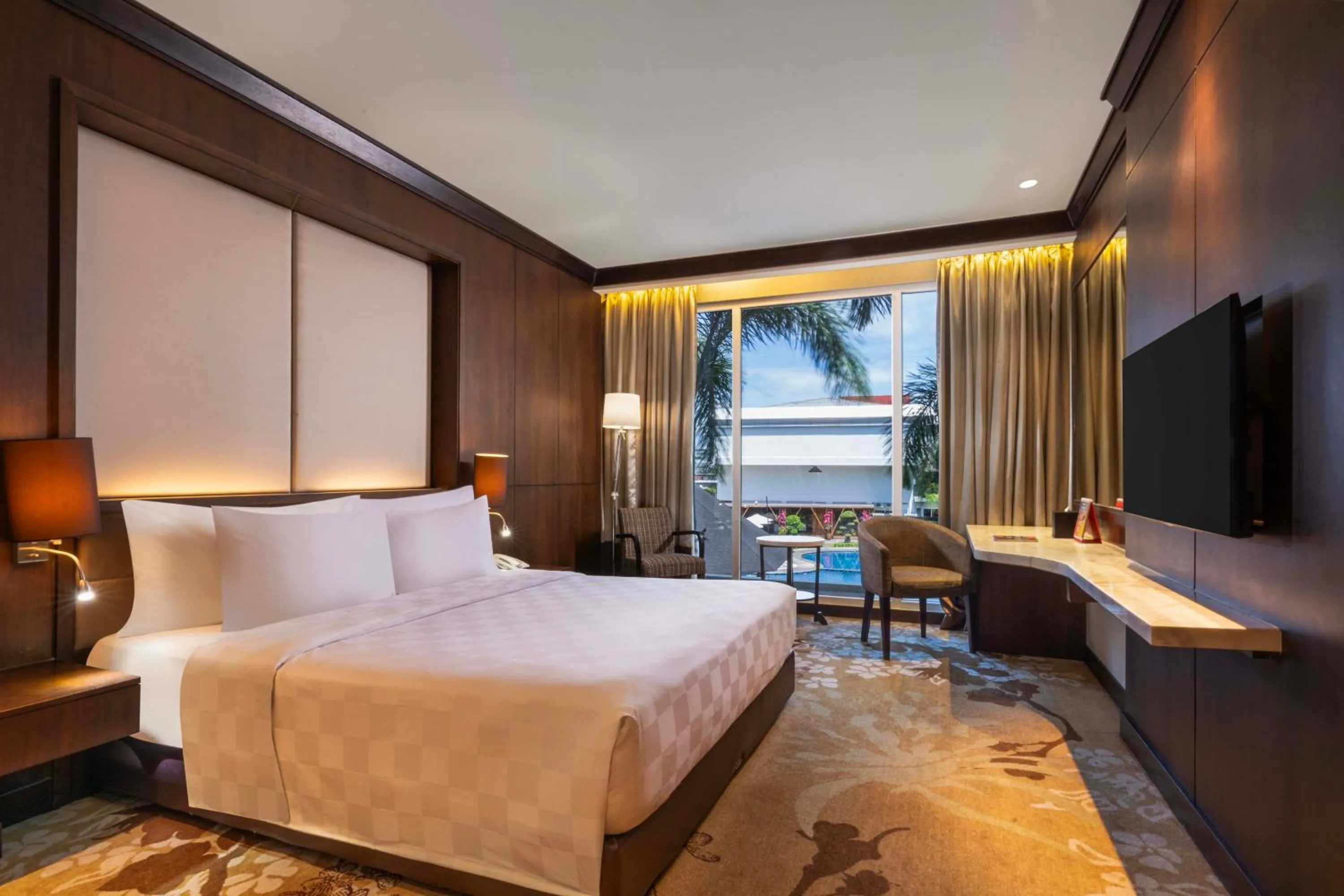 Bed in Swiss-Belhotel Borneo Banjarmasin