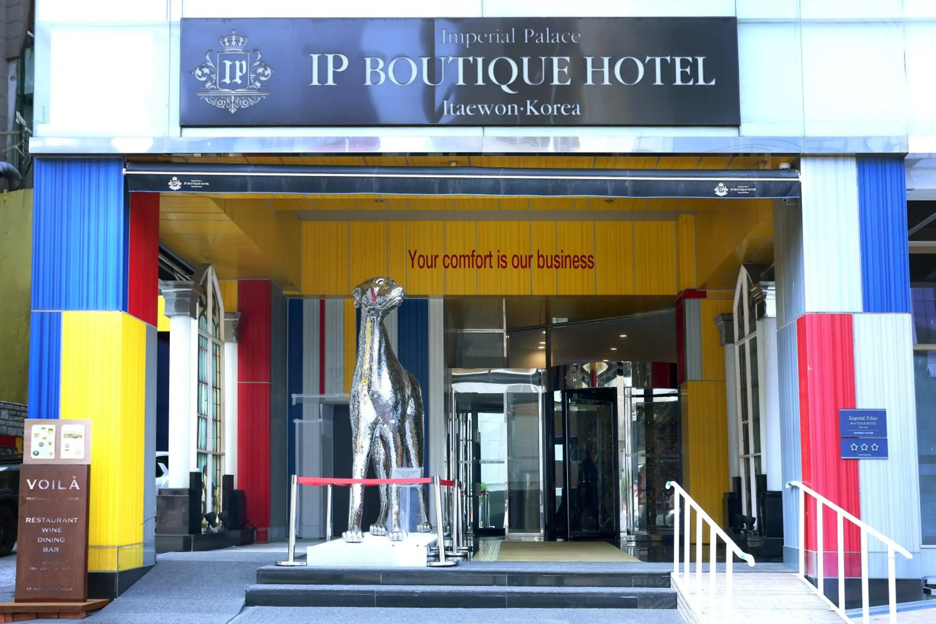 Property building in Imperial Palace Boutique Hotel Itaewon - Renovated in 2025 Property building in Imperial Palace Boutique Hotel Itaewon - Renovated in 2025