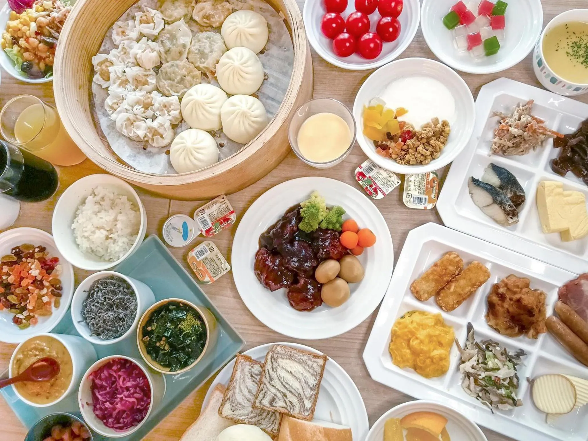 Breakfast in Hearton Hotel Kyoto