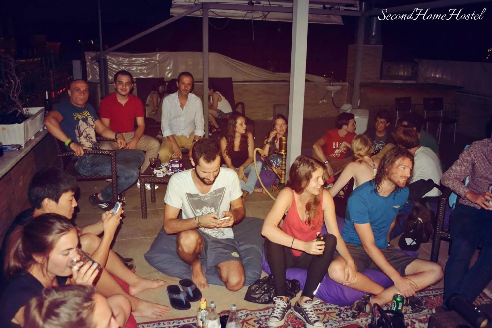 People in Second Home Hostel