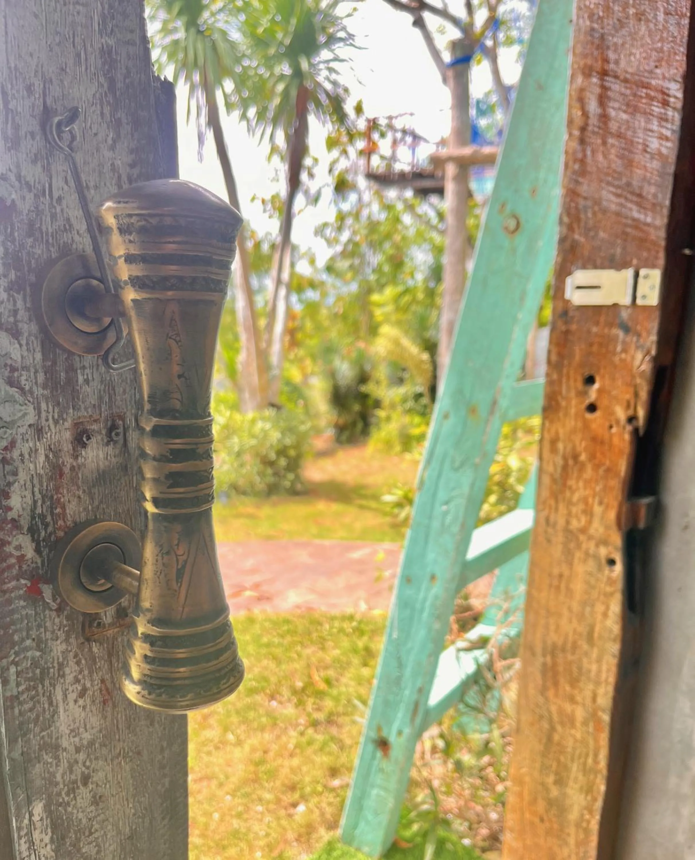 Garden view in Vertical House Bali