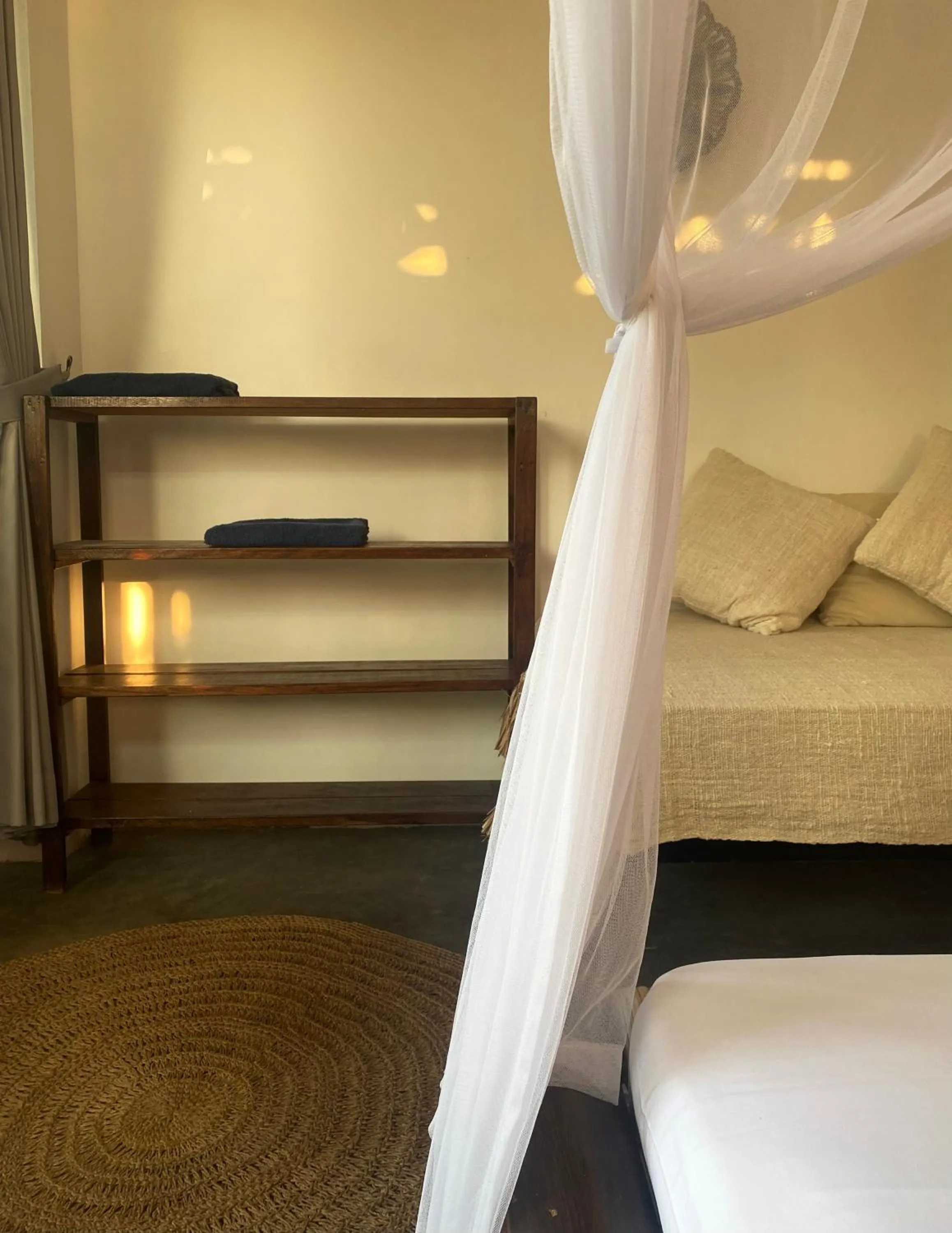 Bed in Vertical House Bali