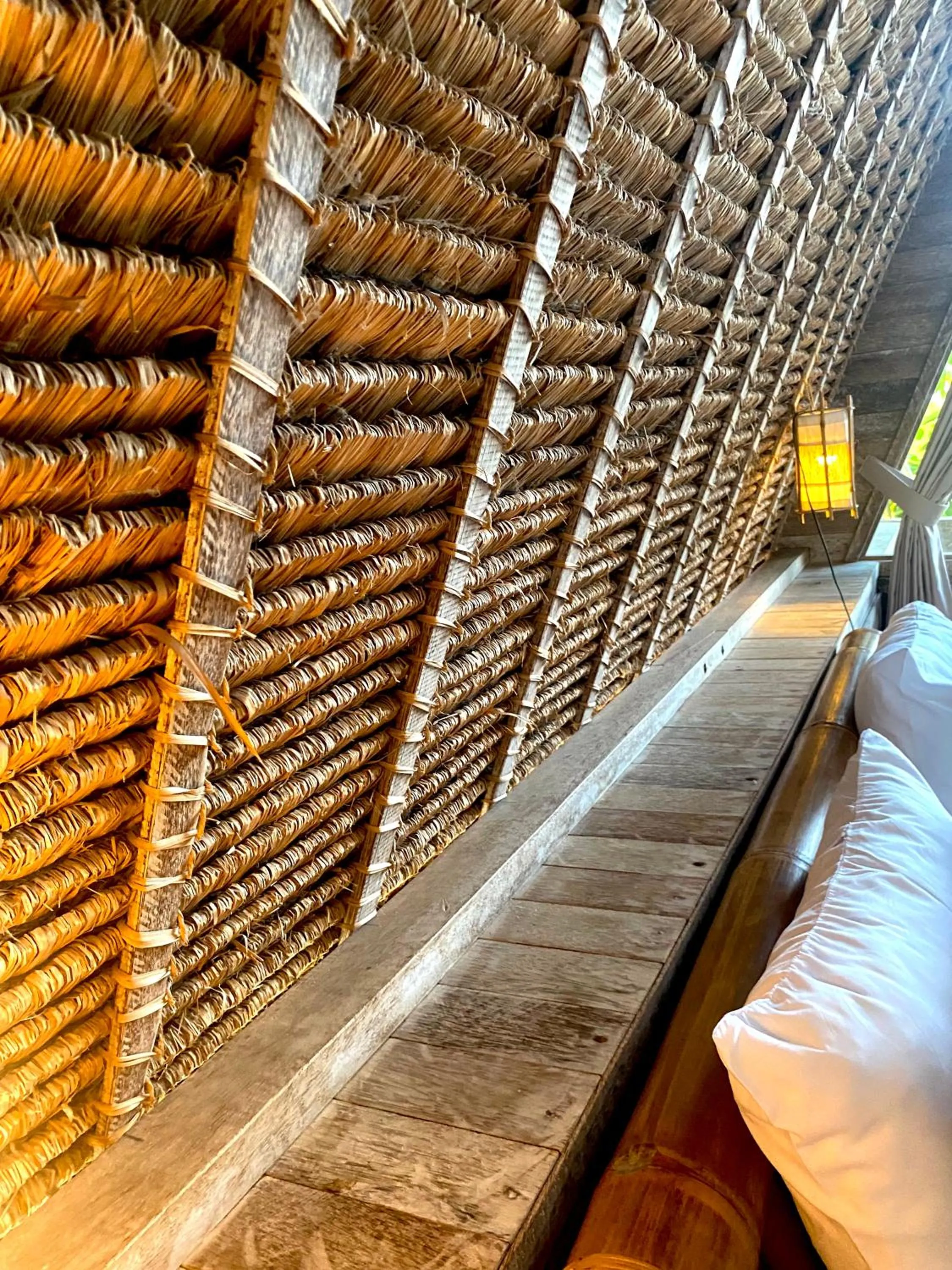 Bed in Vertical House Bali