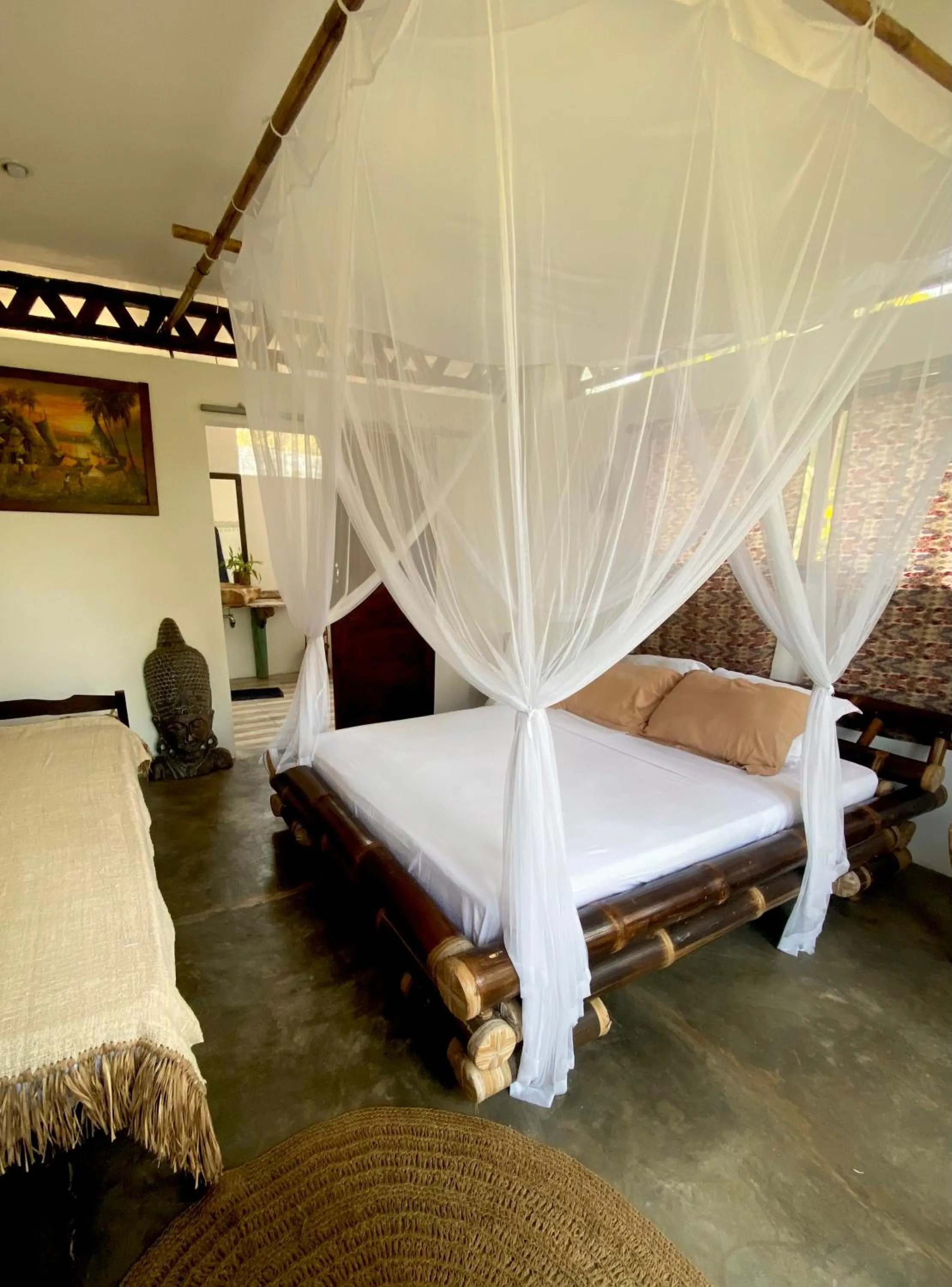 Bed in Vertical House Bali