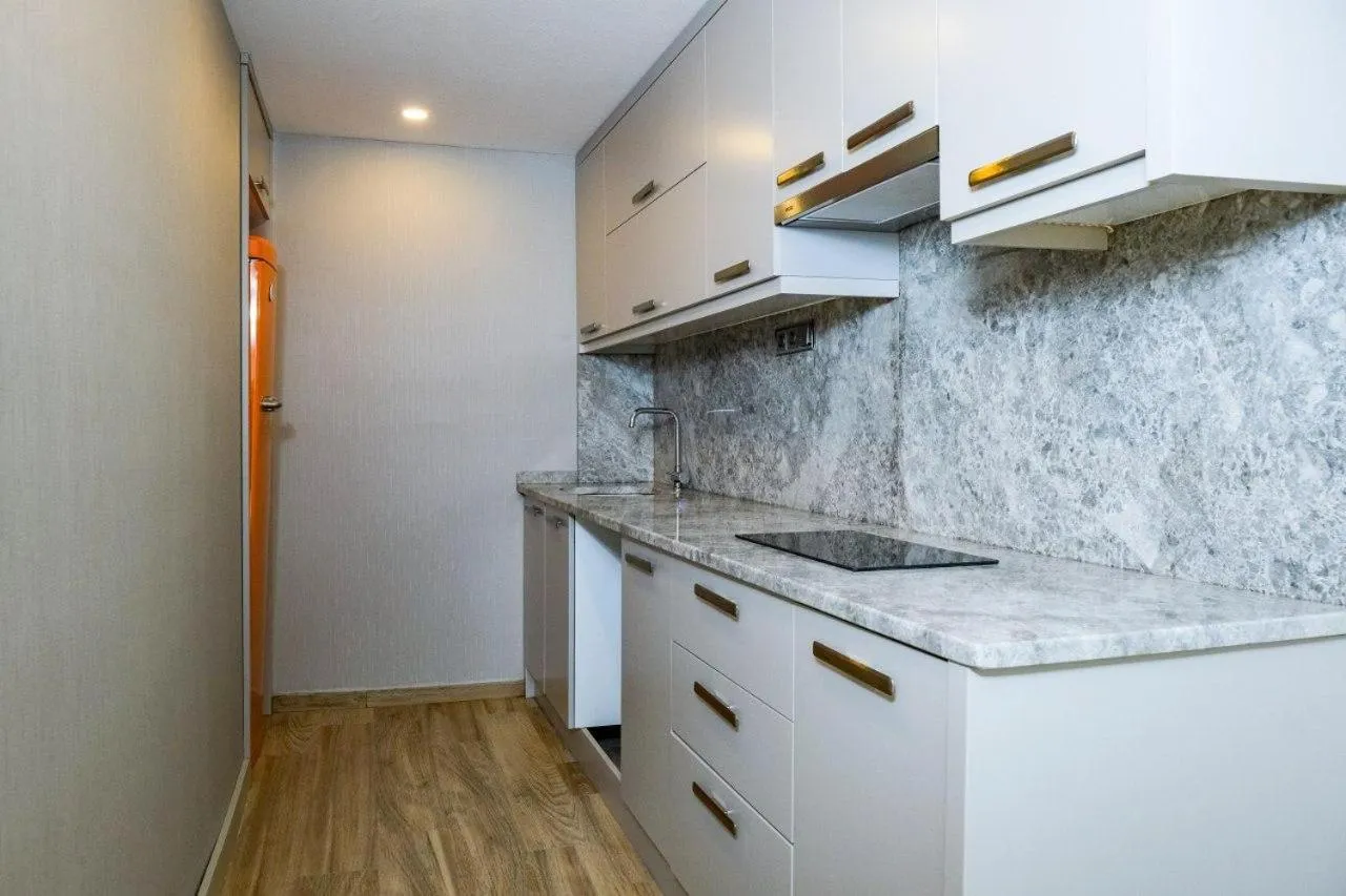 kitchen in Kaila Beach Hotel - All Inclusive