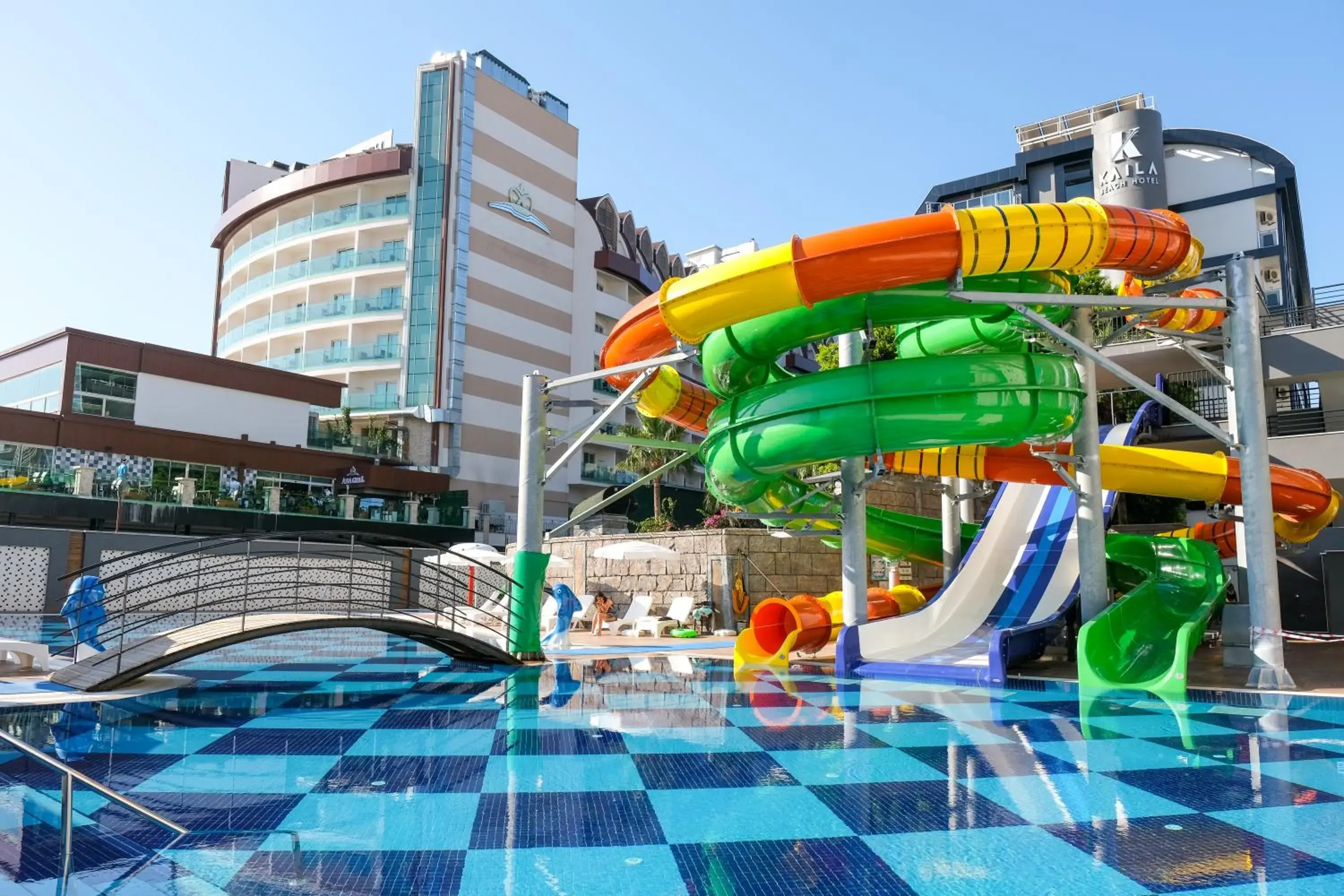 Spring, Water Park in KAILA BEACH HOTEL All Inclusive