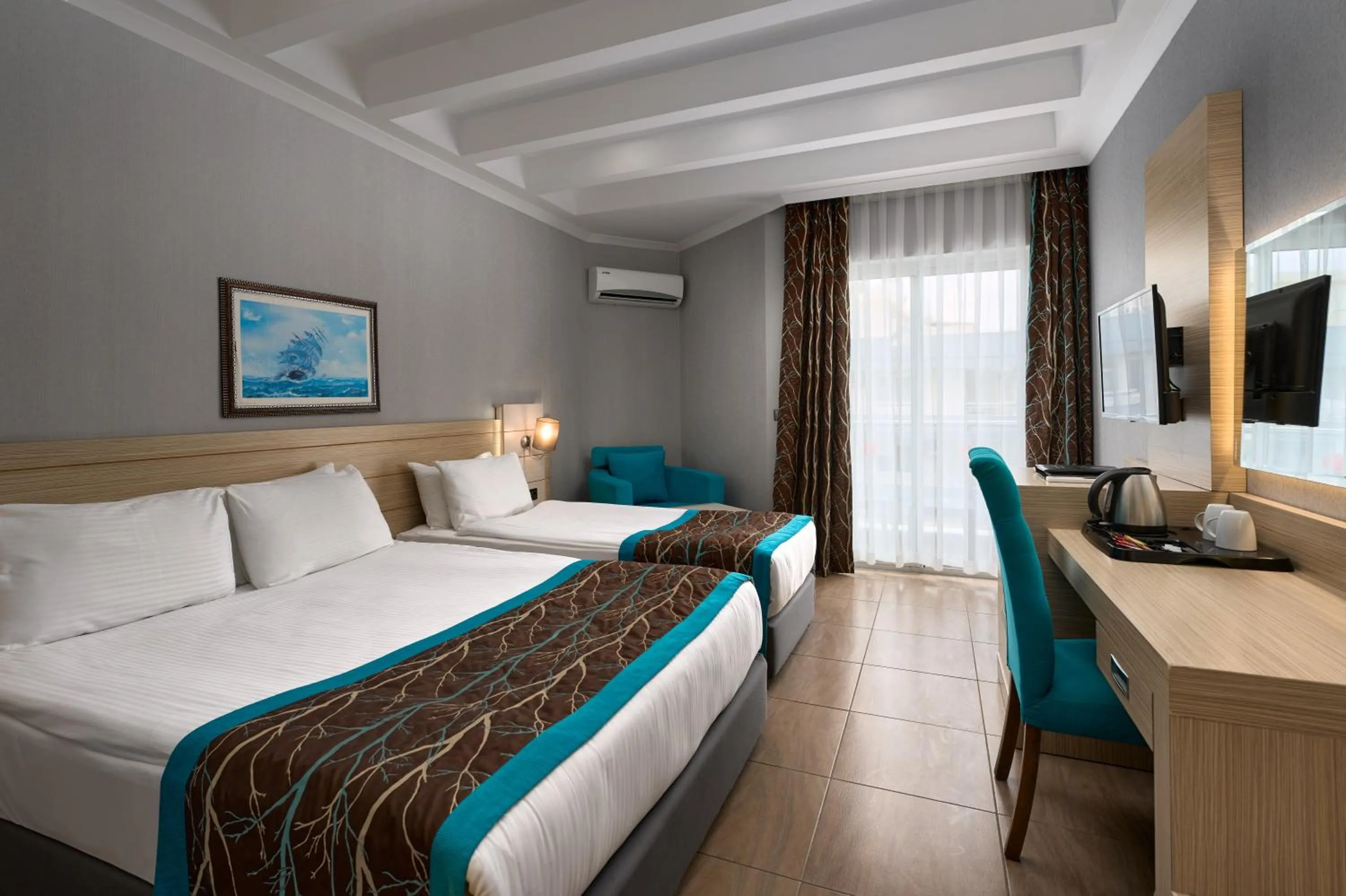 TV and multimedia in Kaila Beach Hotel - All Inclusive