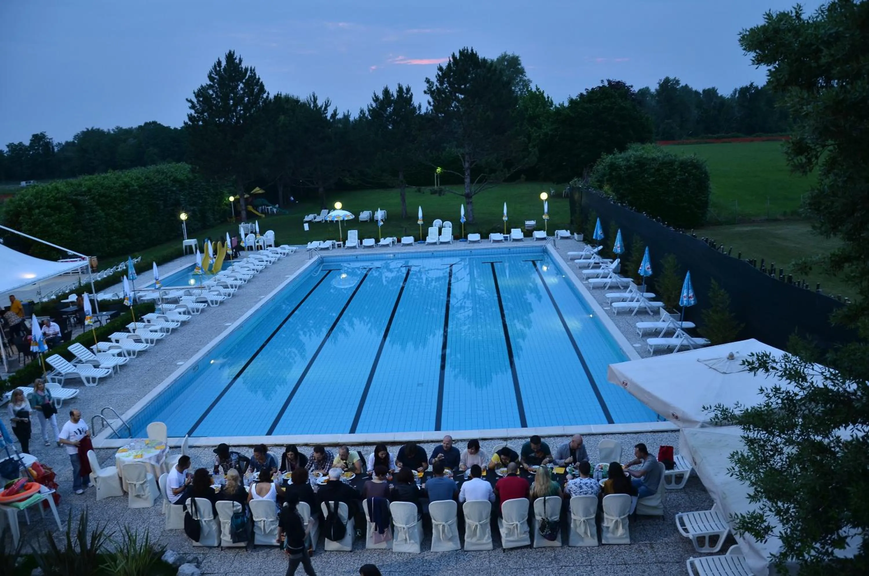 Night in Hotel Sporting