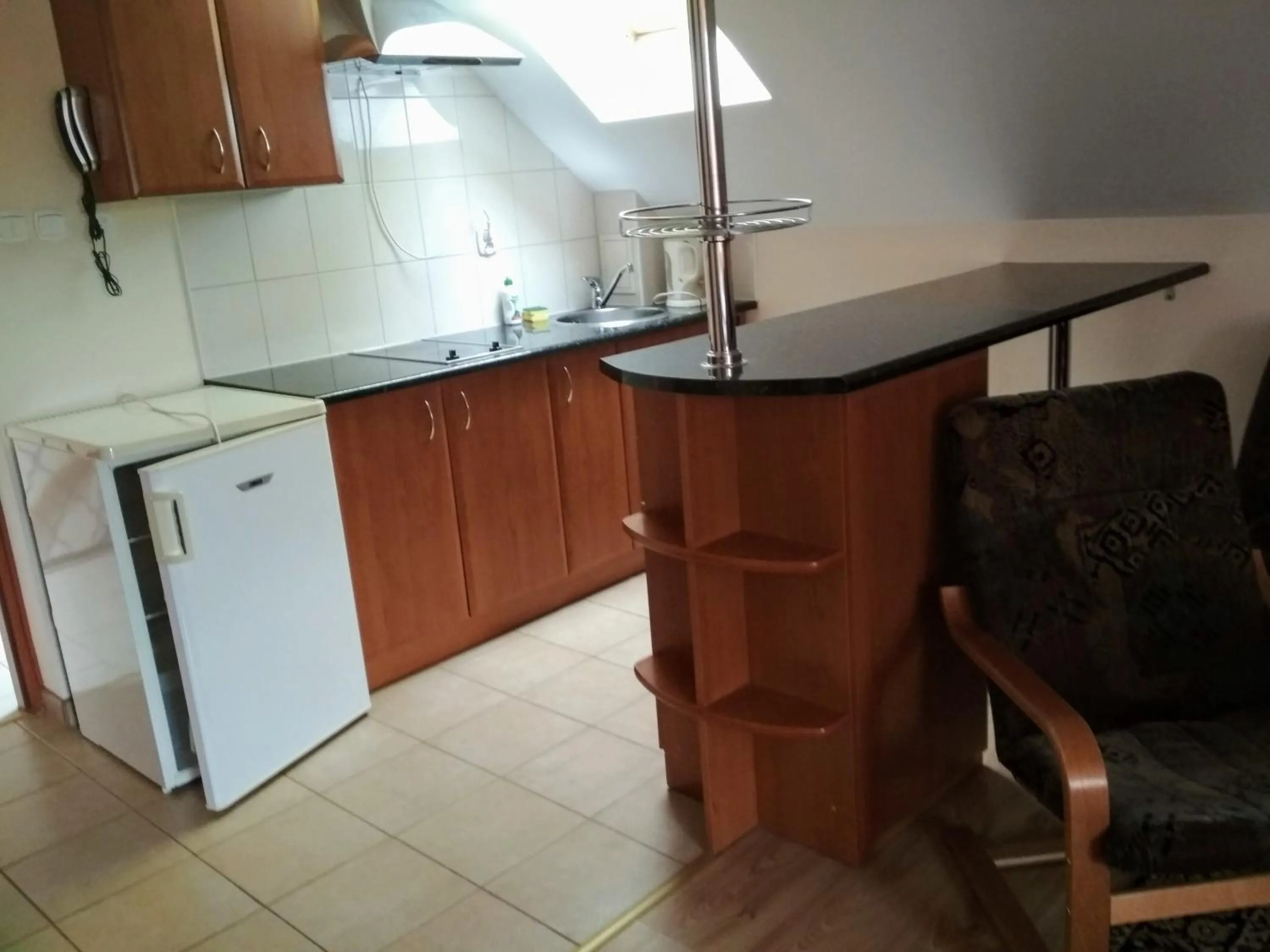 Kitchen or kitchenette in VITA Augustów