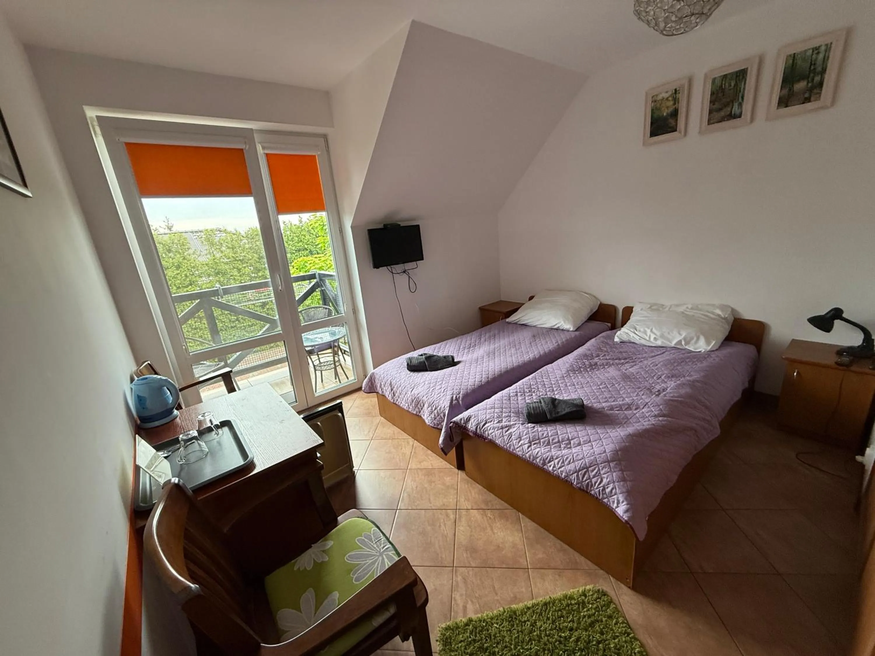 Bed in VITA Augustów